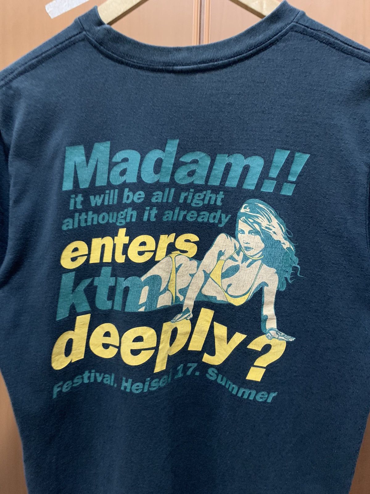 Japanese Brand Japanese Brand KTMADAM!! Hysteric Glamour Style Medium Tee Size US M / EU 48-50 / 2 - 8 Thumbnail