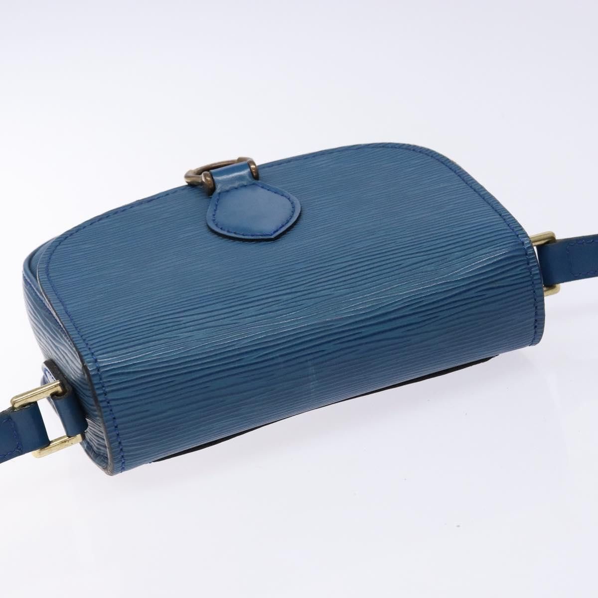 Louis Vuitton LOUIS VUITTON Epi Saint Cloud PM Shoulder Bag Blue M52195 Size ONE SIZE - 14 Thumbnail