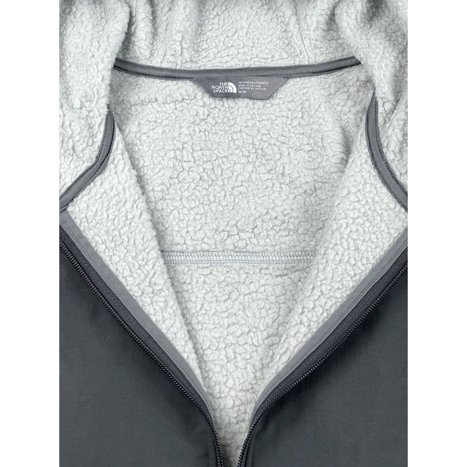 The North Face The North Face Women's M Jacket Fleece Sherpa Lined Pullover Hoodie Sweatshirt Shirt? Size M / US 6-8 / IT 42-44 - 3 Thumbnail
