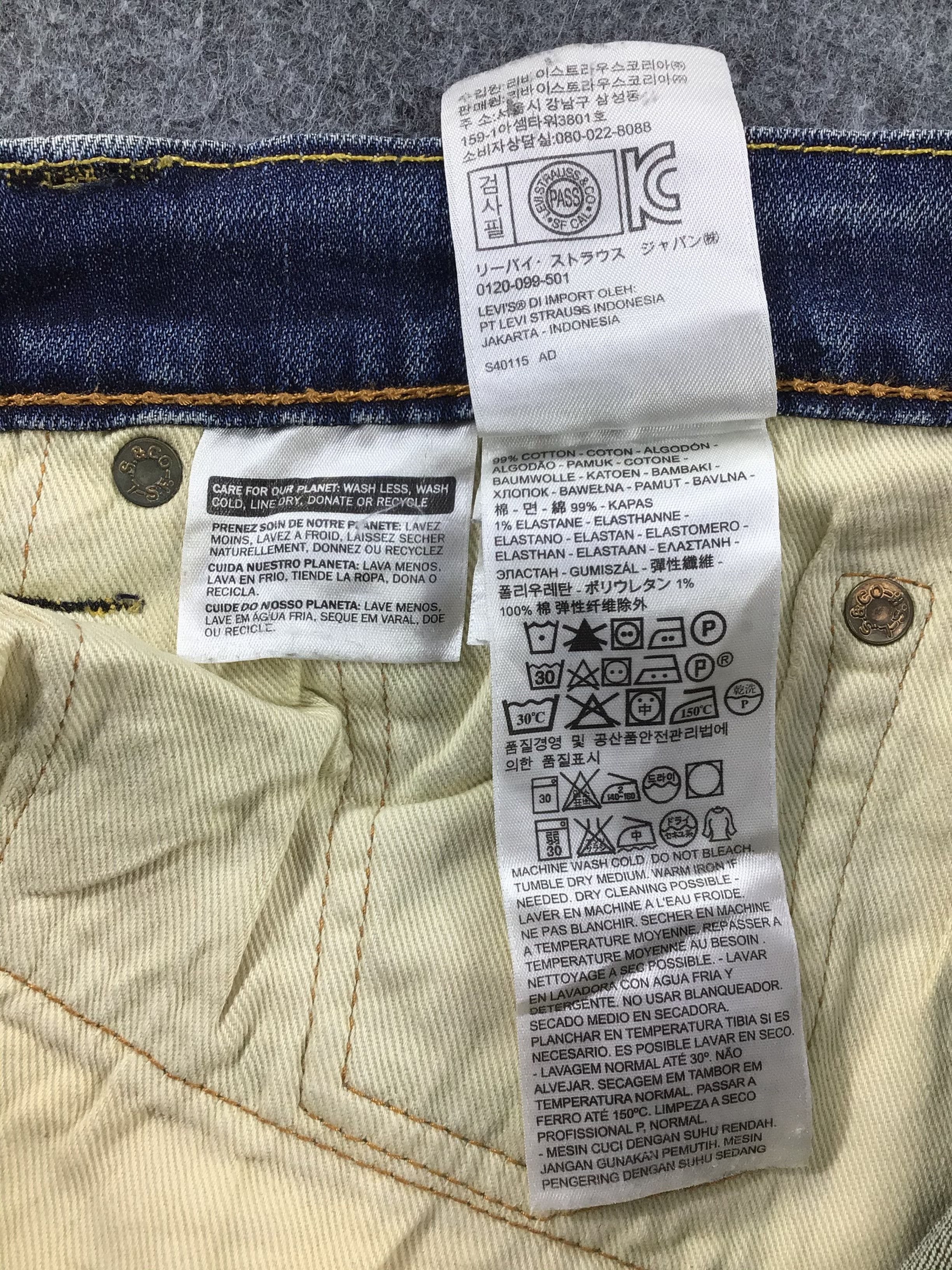 Levi's Vintage Levis 508 Jeans-JM410 Size US 33 - 11 Thumbnail