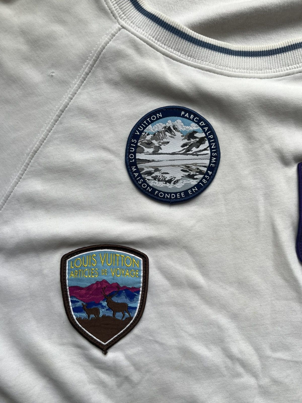 Louis Vuitton Louis Vuitton National Parks Patch T-shirt White Size US M / EU 48-50 / 2 - 10 Thumbnail
