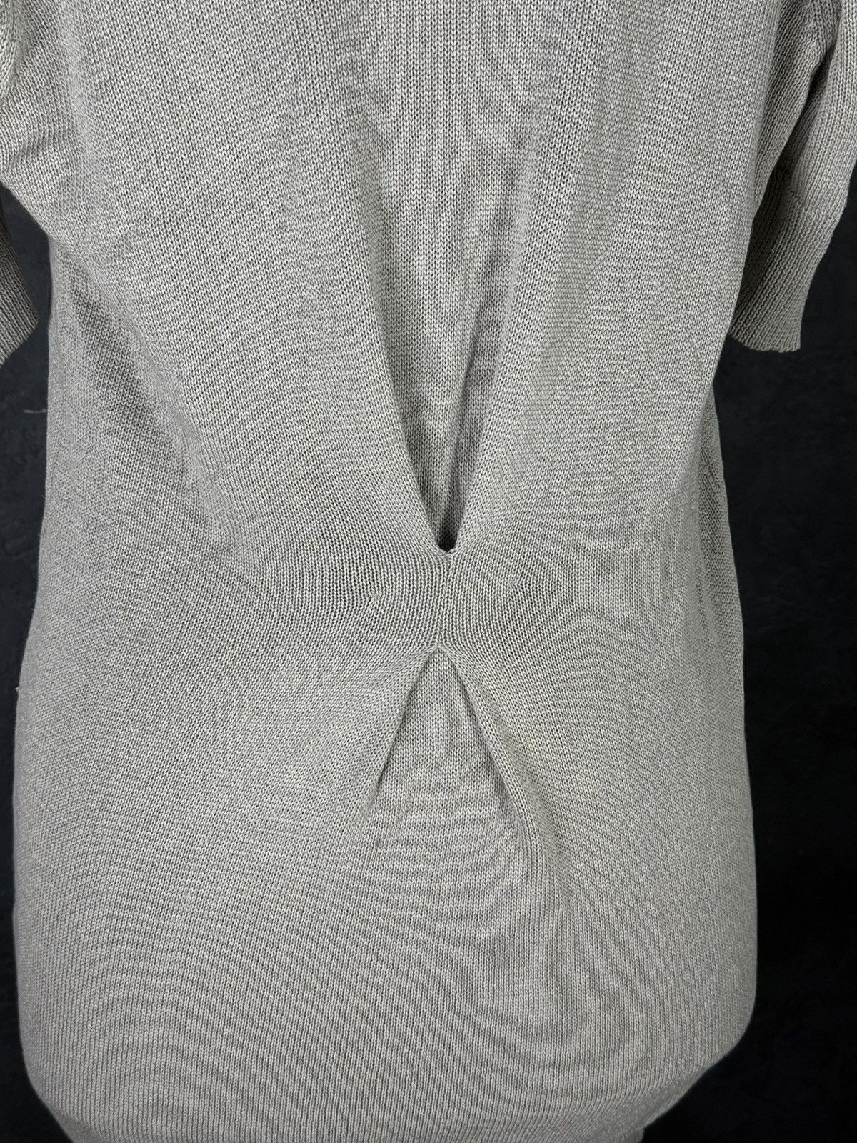 Brunello Cucinelli Brunello Cucinelli Beige Short Sleeve Button Long Cardigan Size M / US 6-8 / IT 42-44 - 9 Thumbnail