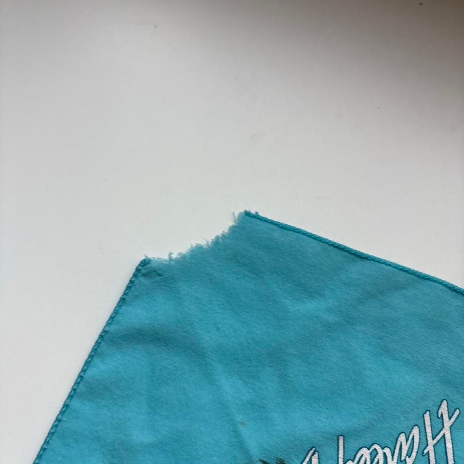 Harley Davidson Vintage 1990s harly davidson bandana Size ONE SIZE - 2 Thumbnail