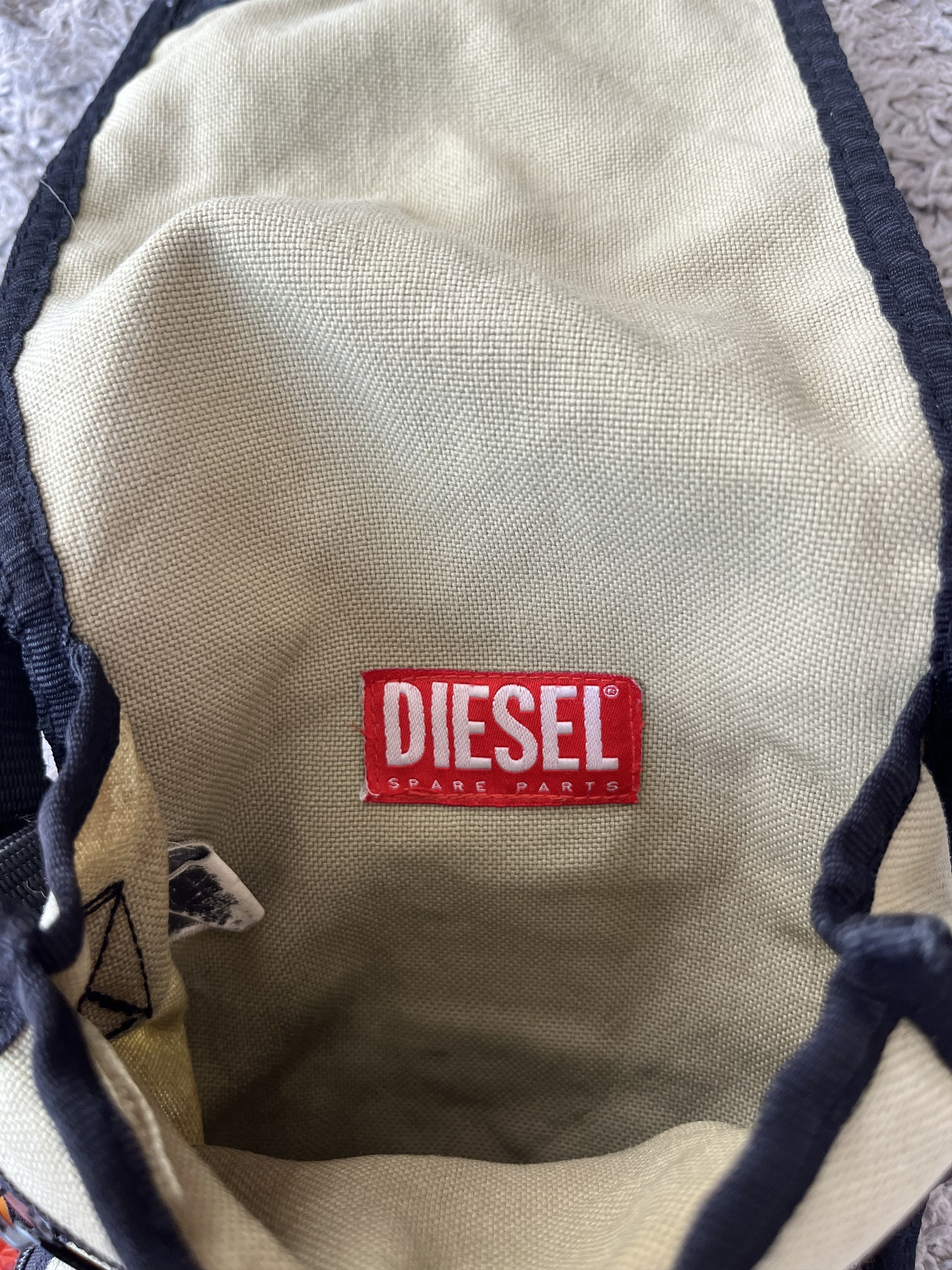 Diesel DIESEL Vintage 90s Shoulder Crosboddy Messenger Mini Bag Size ONE SIZE - 8 Thumbnail