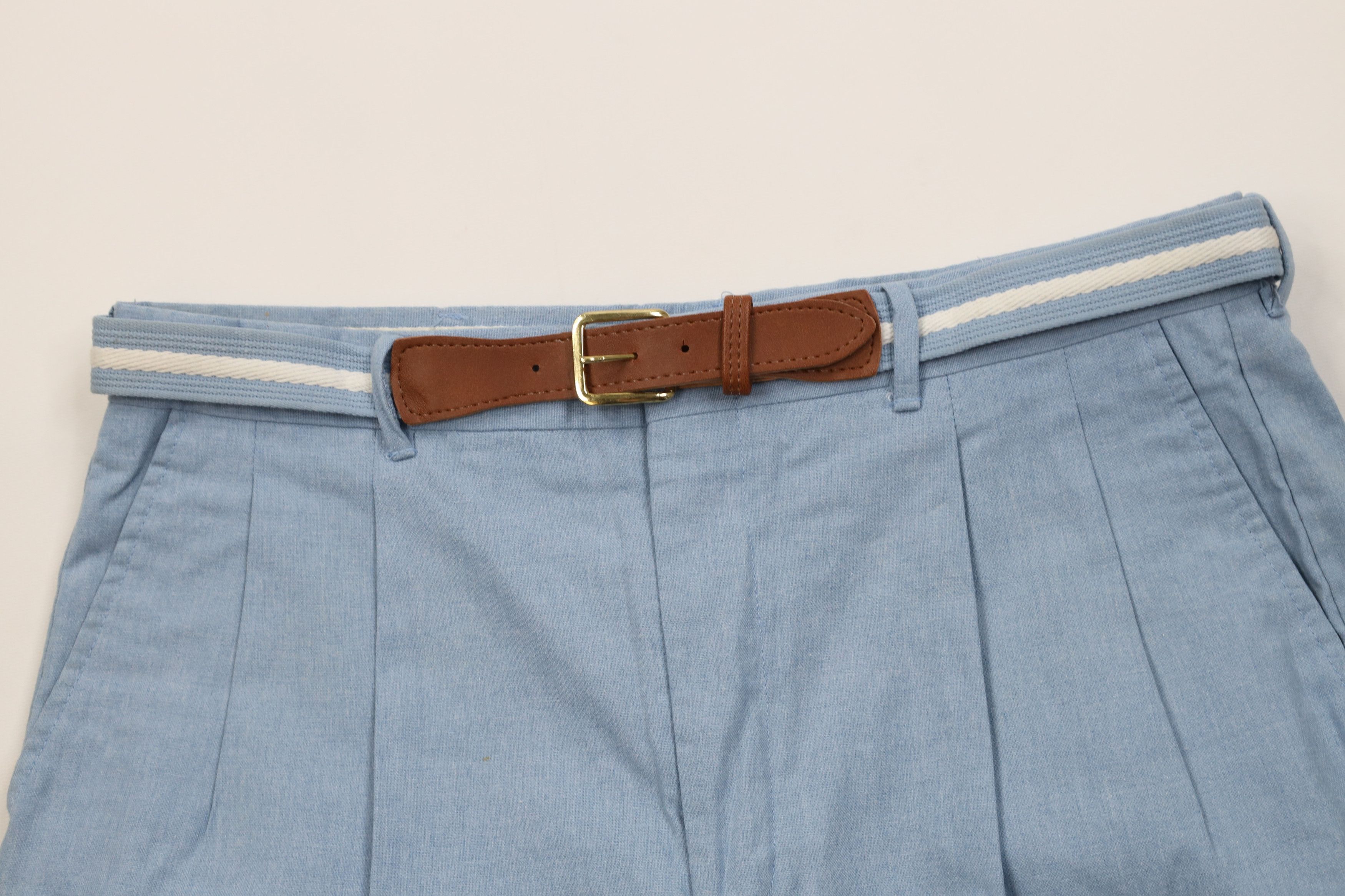 Vintage Vintage 70s 80s Streetwear Above Knee Chino Shorts USA Size US 34 / EU 50 - 2 Thumbnail