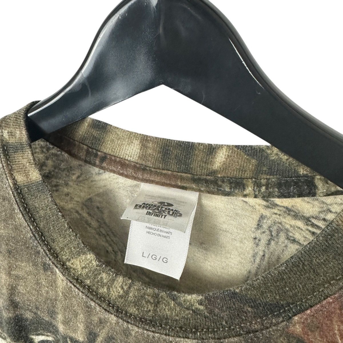 Mossy Oaks Mens Y2K Mossy Oak Infinity Green Camo Shirt Size US L / EU 52-54 / 3 - 7 Thumbnail