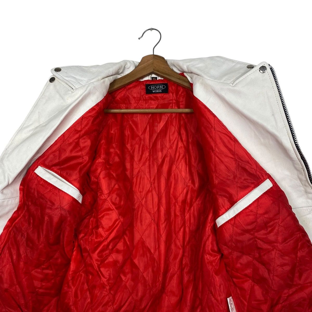 Genuine Leather × Vintage Double Collar leather jacket Size US S / EU 44-46 / 1 - 12 Thumbnail