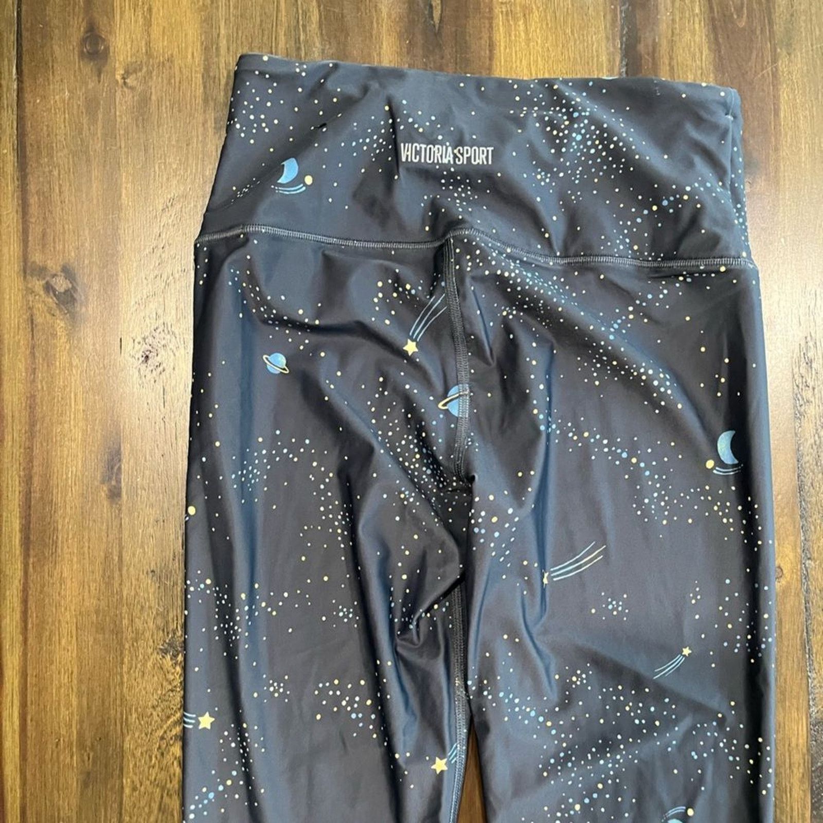 Vintage NWOT Victoria's Secret Sport Space Print Leggings - Size S Size 24" / US 00 / IT 34 - 11 Thumbnail