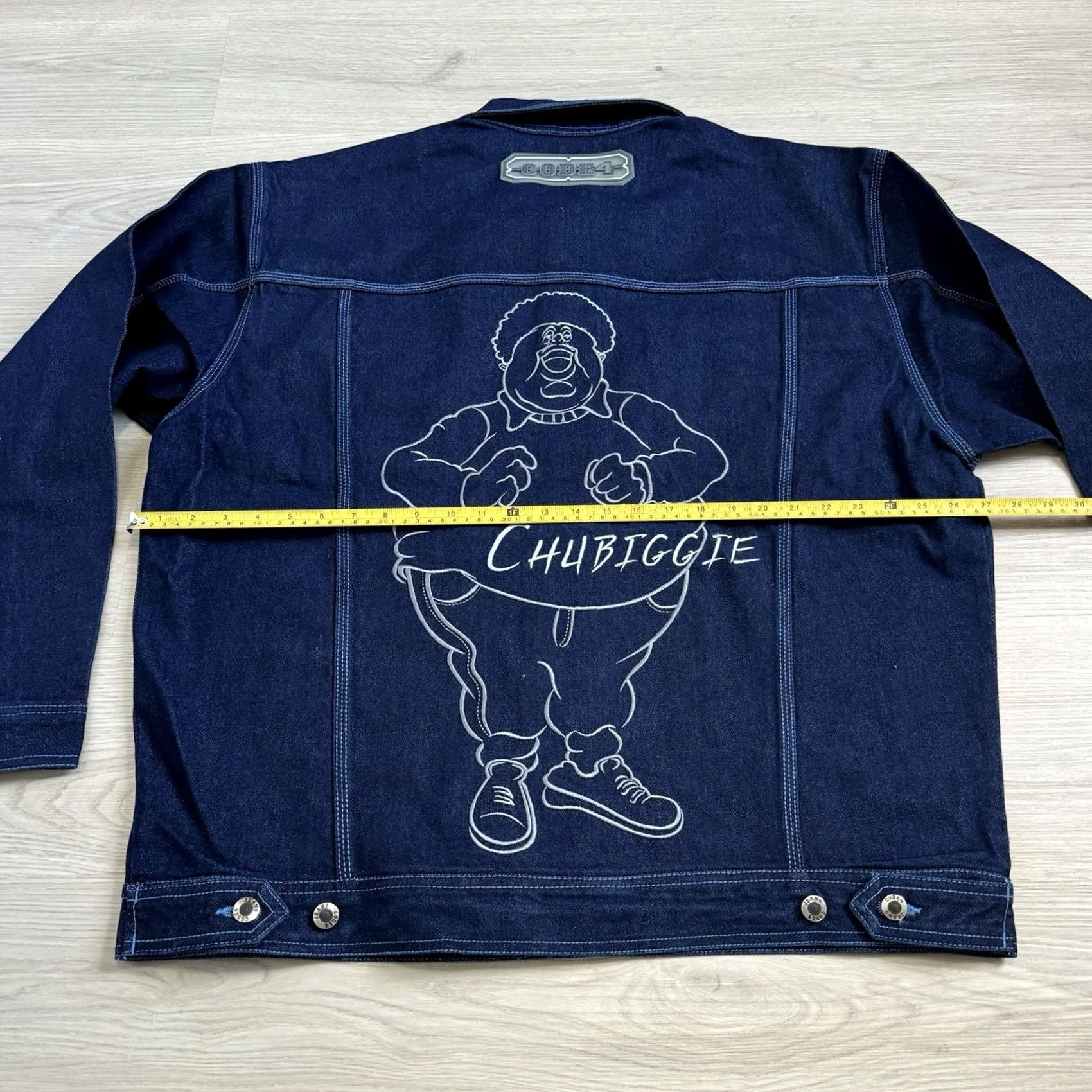 Vintage VINTAGE Chubiggie Denim Set Trucker Jacket XL + Jeans 36 Fubu Style Baggy NY Nike Shirt Mens Size US 36 / EU 52 - 4 Thumbnail