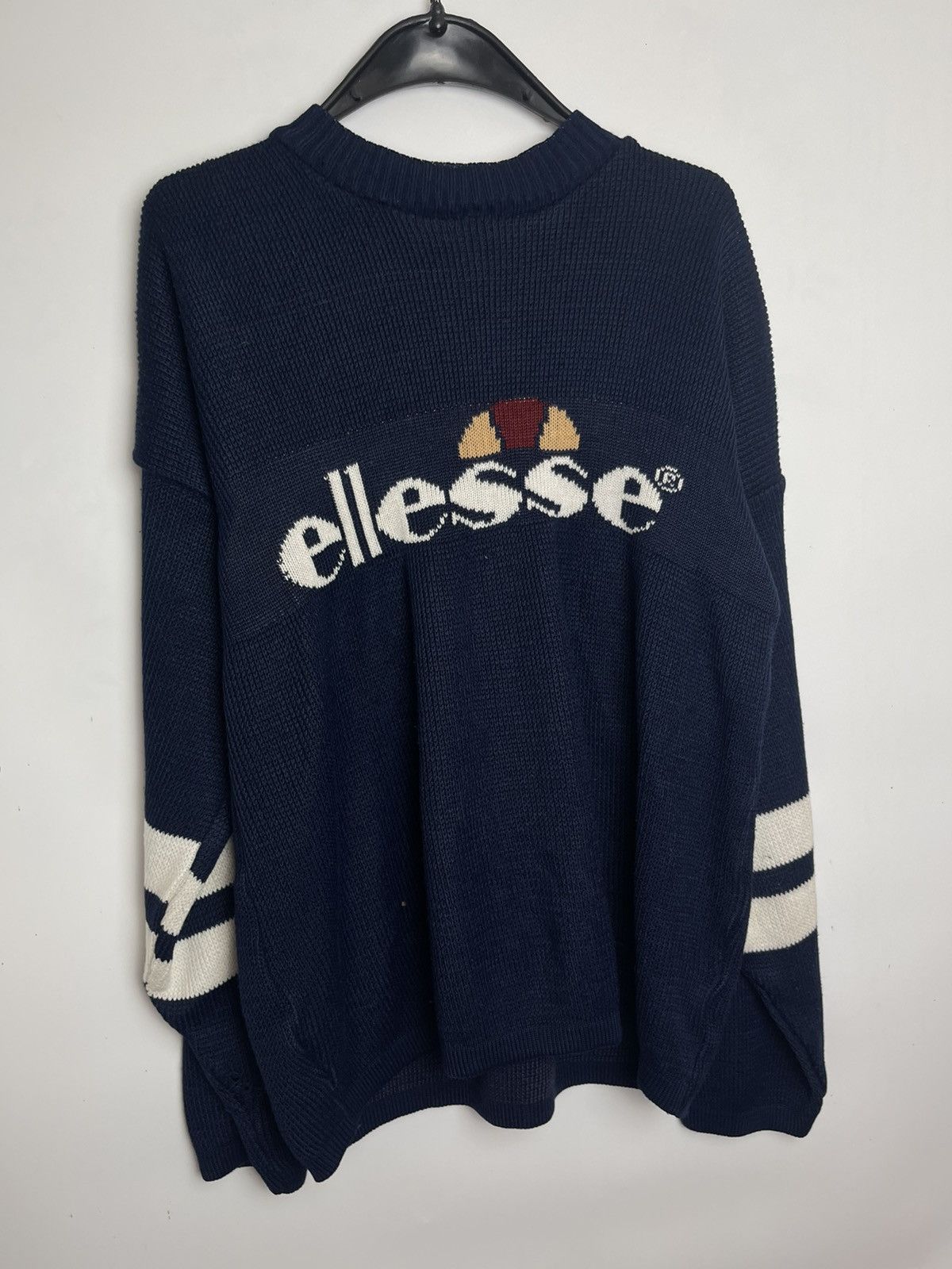 Ellesse × Vintage Vintage 90s Ellesse Sweatshirt Clothing Sweater Size US XL / EU 56 / 4 - 1 Thumbnail
