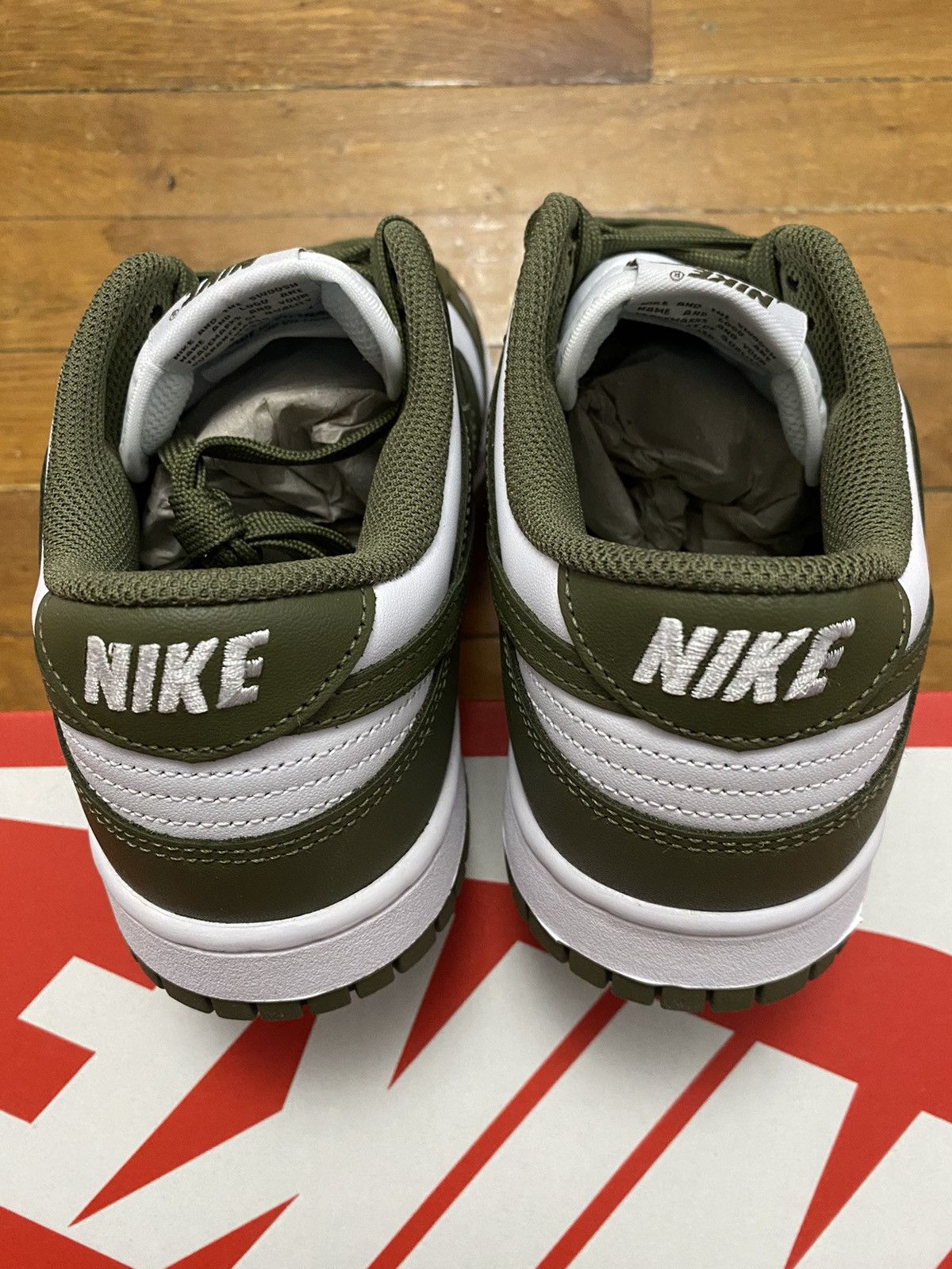 Nike Size 10W / 8.5M - Nike Dunk Low Olive Green Cactus Size US 10 / IT 40 - 5 Thumbnail