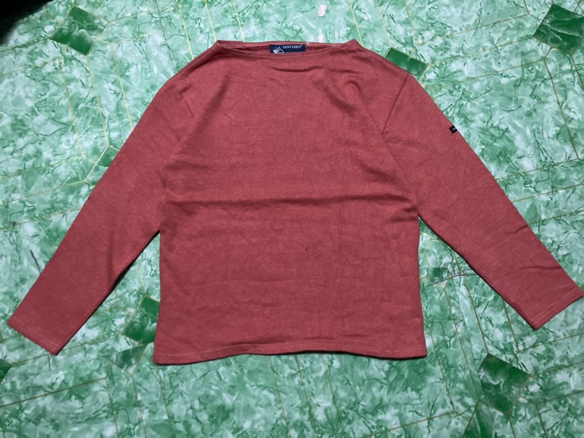 Designer × Saint James Vintage Saint James T-shirt Long sleeve Size S / US 4 / IT 40 - 1 Thumbnail