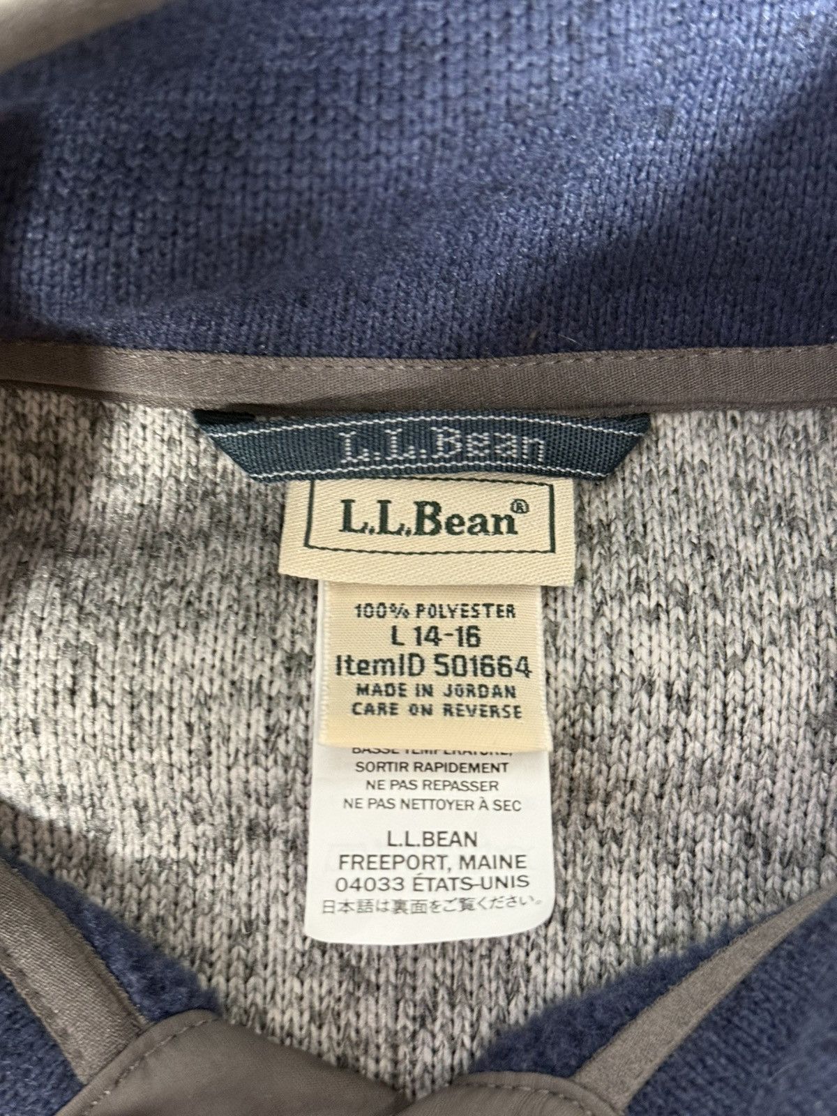 L.L. Bean L.L. Bean Fleece Button Up Pullover Size US XS / EU 42 / 0 - 6 Thumbnail