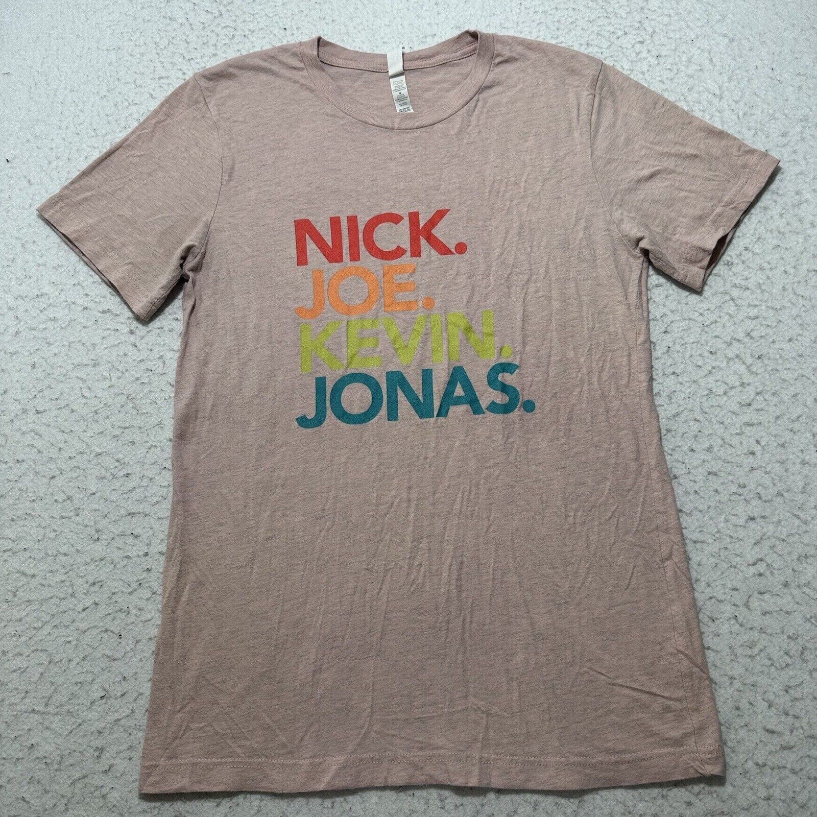 Other The Jonas Brother Medium Graphic T Shirt Nick Joe Kevin Tee Size US M / EU 48-50 / 2 - 1 Thumbnail