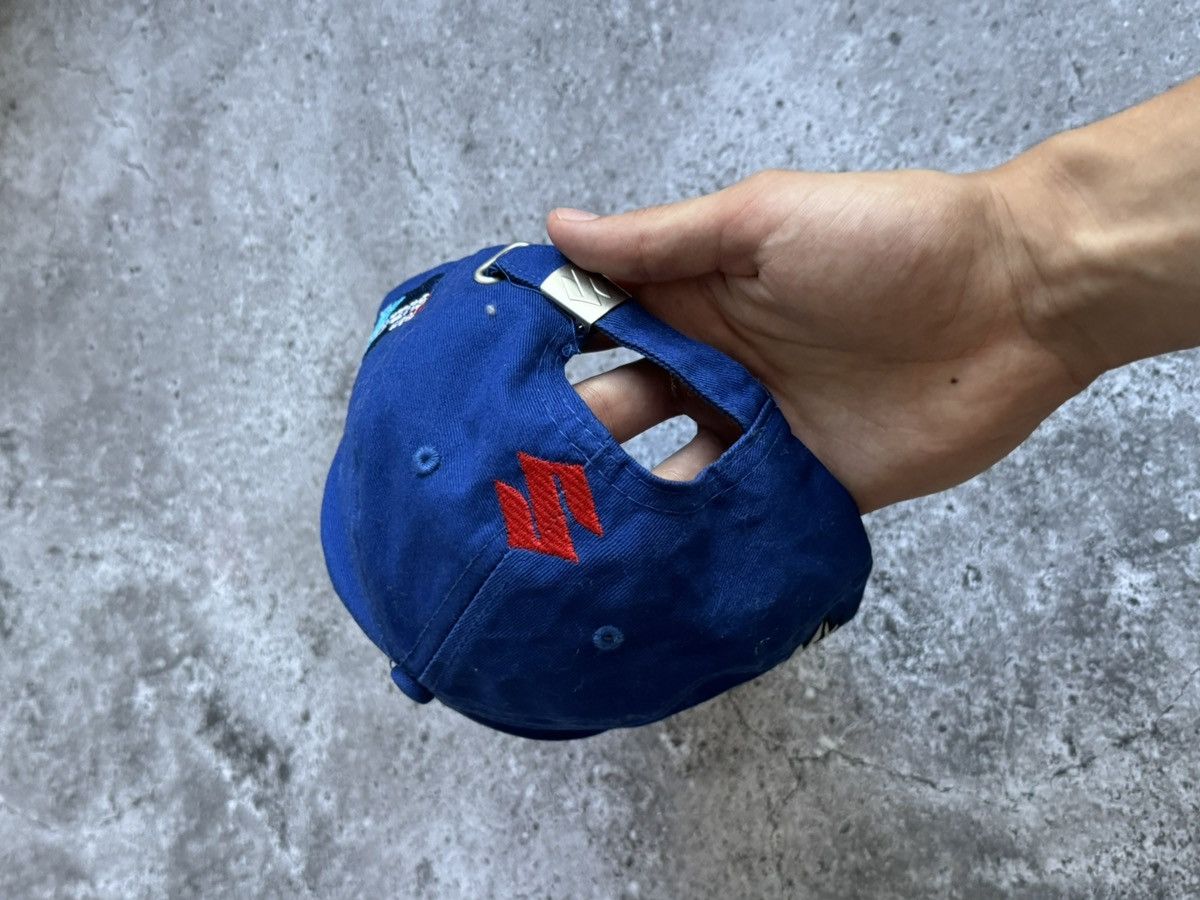 Japanese Brand Vintage Suzuki Ecstar Y2K Racing cap hat Size ONE SIZE - 6 Thumbnail