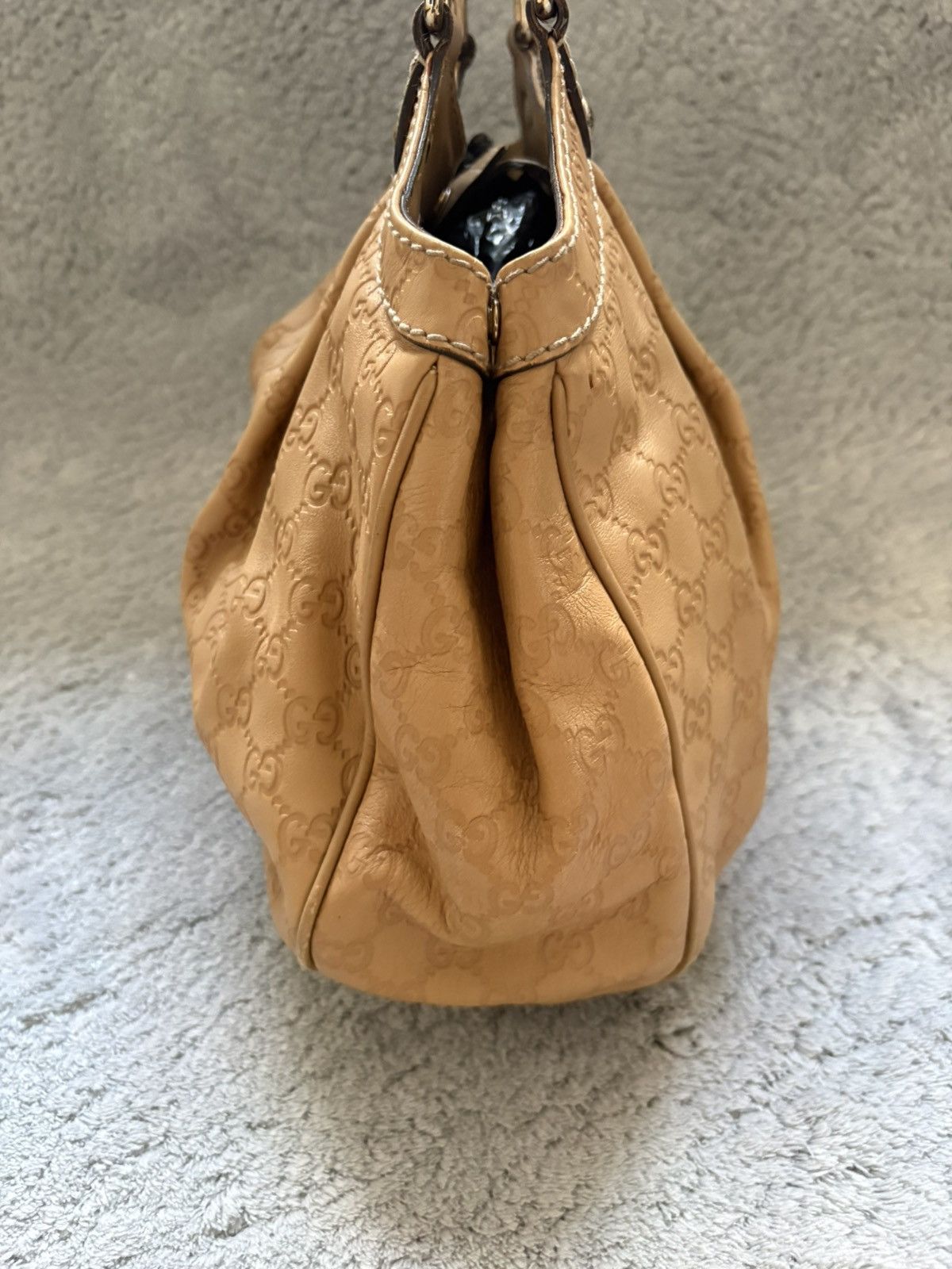 Gucci Sac a main gucci sukey guccissima beige Size ONE SIZE - 14 Thumbnail