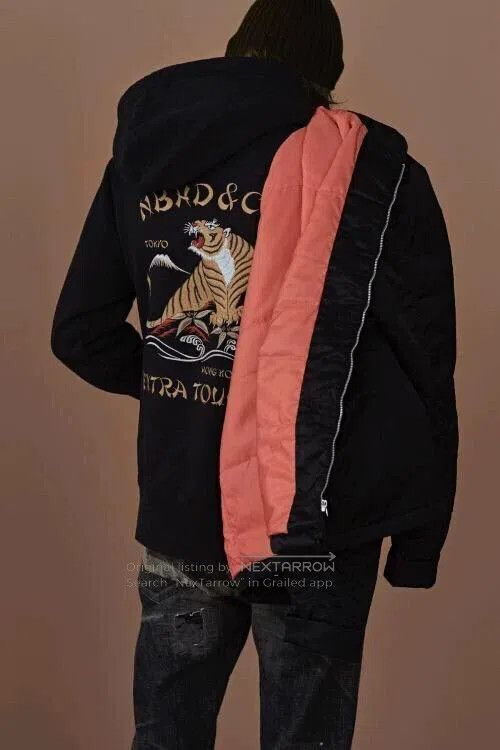 Neighborhood Neighborhood 8th Anniv Tiger Embroidered Hoodie. Size US L / EU 52-54 / 3 - 4 Thumbnail