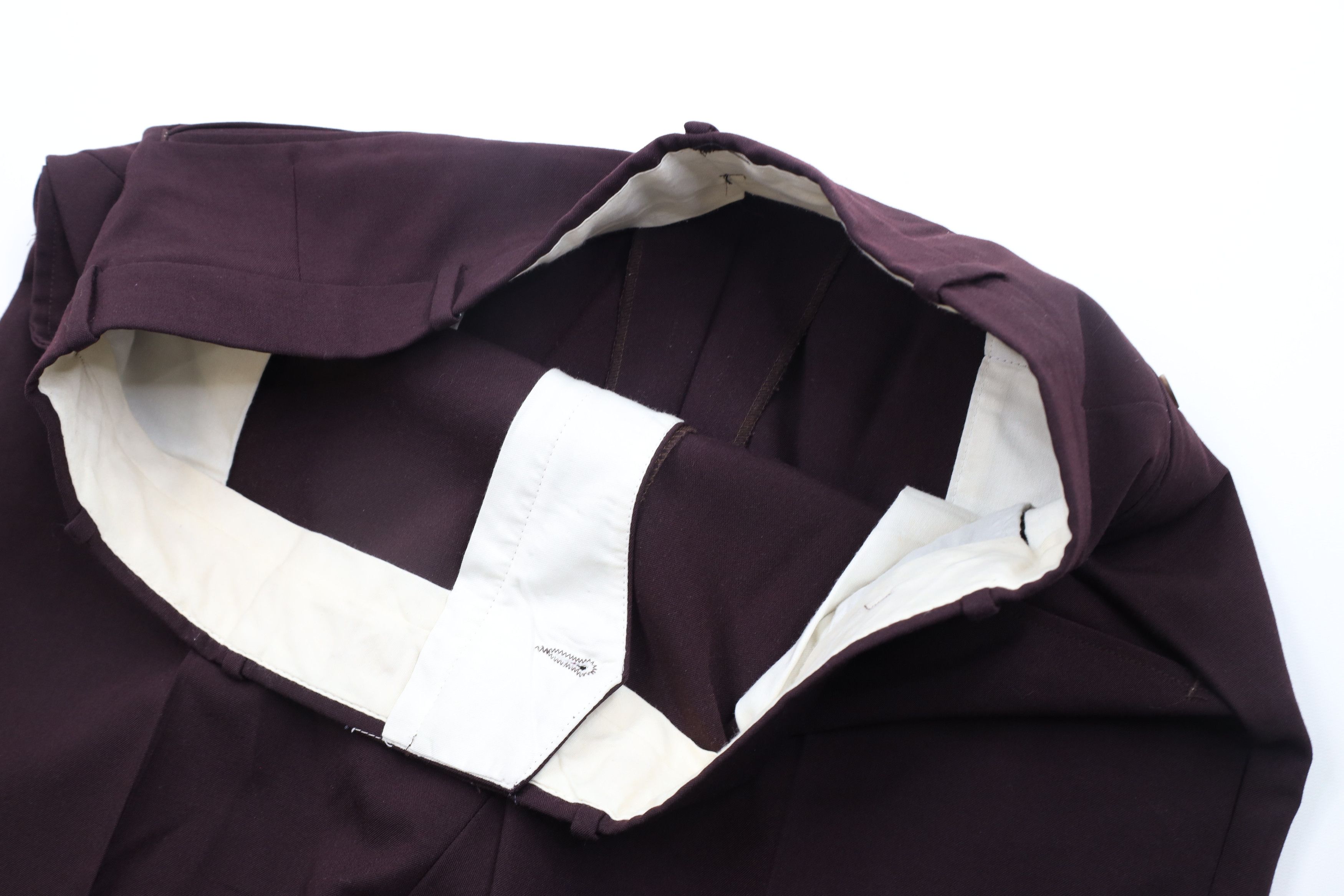 Vintage Vintage 70s Streetwear Bell Bottoms Chino Pants Burgundy USA Size US 40 / EU 56 - 8 Thumbnail