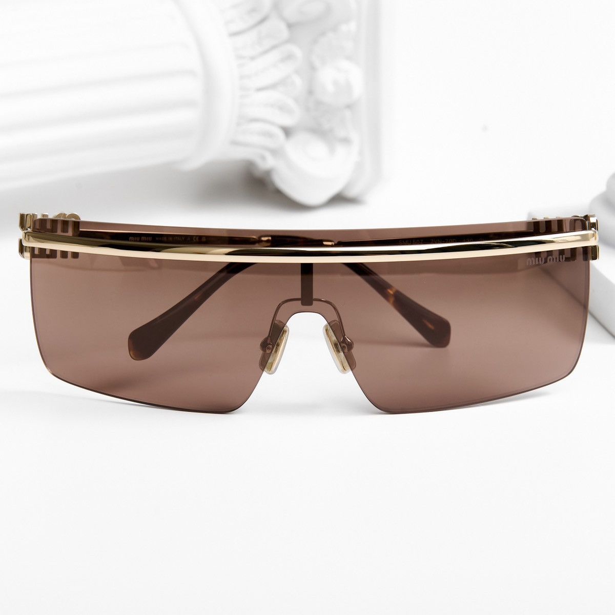 Miu Miu MIU MIU 0MU 50ZS ZVN70D SUNGLASSES Size ONE SIZE - 6 Thumbnail