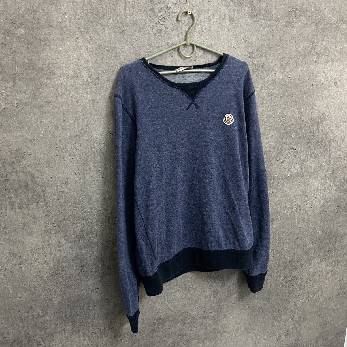 Moncler Moncler Maglia Girocollo Sweatshirt Size US L / EU 52-54 / 3 - 3 Thumbnail