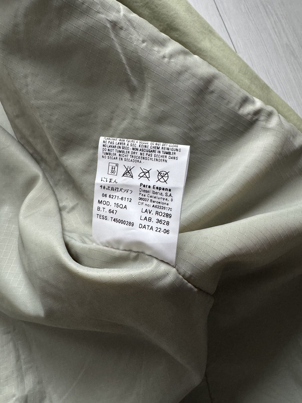 Diesel Vintage Diesel Coat Womens Canvas Trench archive avant garde Size M / US 6-8 / IT 42-44 - 10 Thumbnail