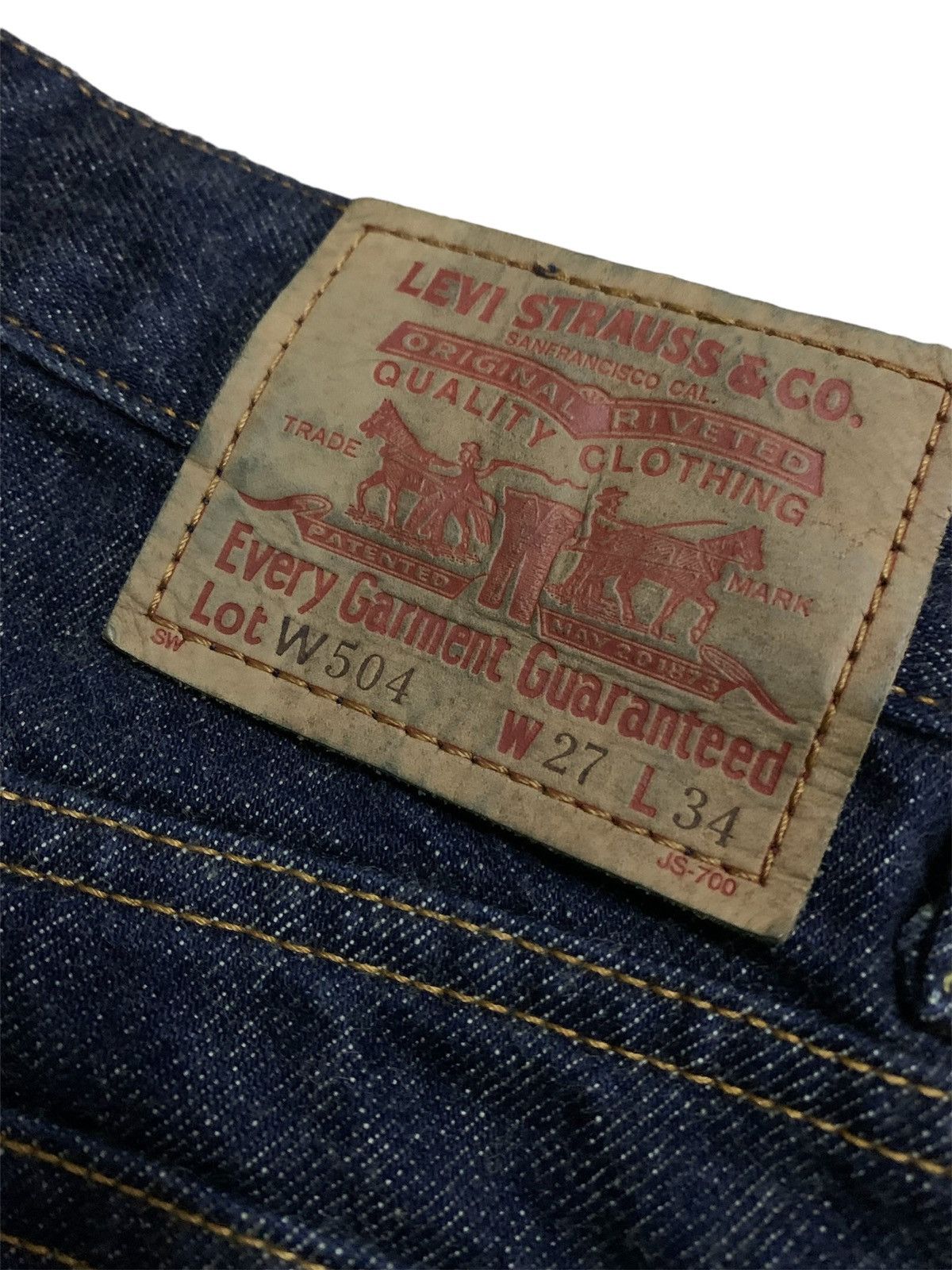 Jean × Levi's × Levi's Vintage Clothing Vintage Levi’s Japan Selvedge Denim Size 24" / US 00 / IT 34 - 8 Thumbnail