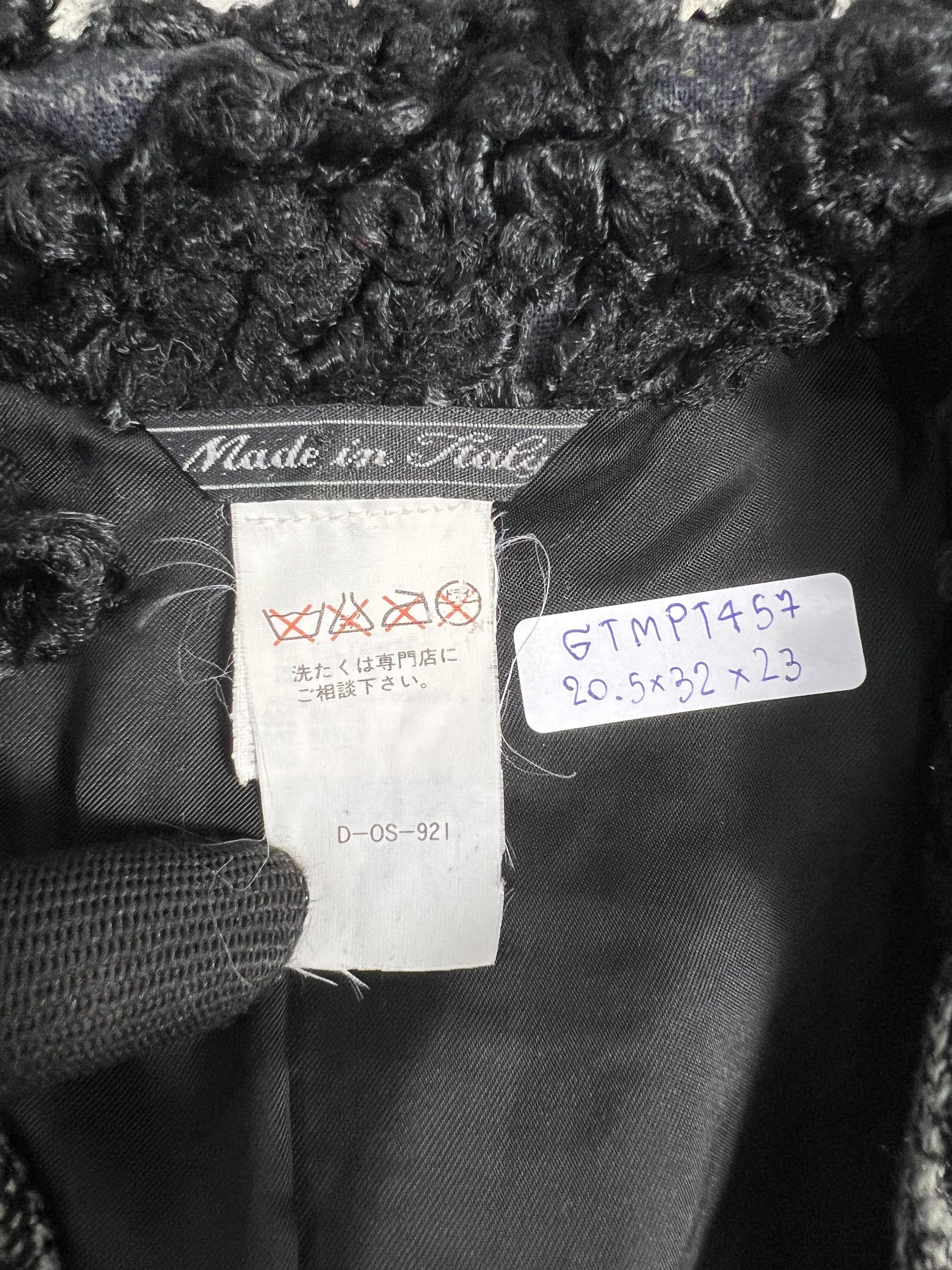 Versace Vintage 90s Gianni Versace Knit Wool Blazer (M) GTMPT457 Size 40R - 2 Thumbnail