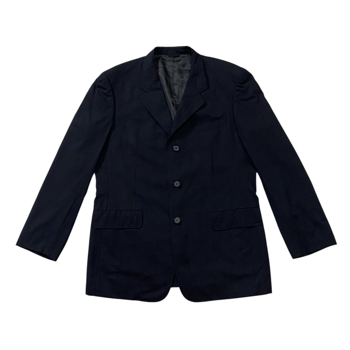 Yohji Yamamoto A.A.R. Yohji Yamamoto black blazer jacket Size US L / EU 52-54 / 3 - 1 Thumbnail