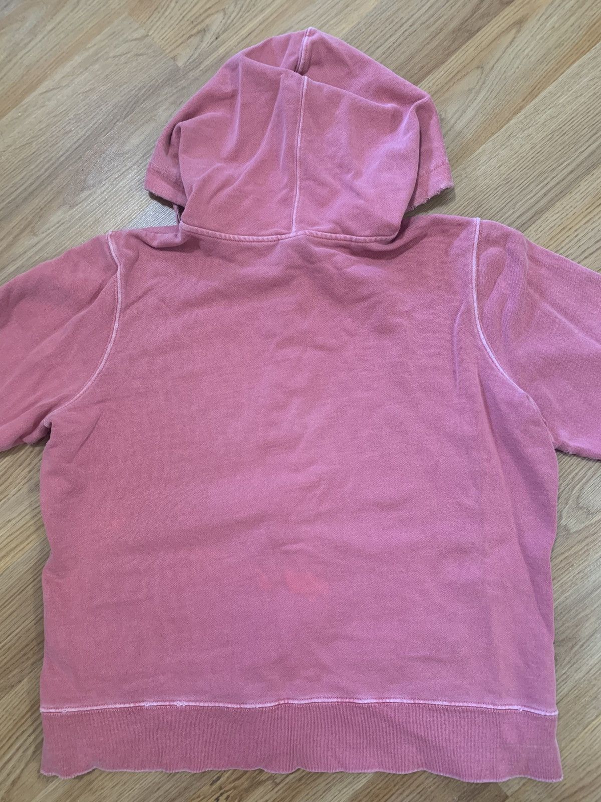 Old Navy Sz L- Vtg Old Navy Garment Dyed Hoodie Faded Distressed Y2K Size L / US 10 / IT 46 - 15 Thumbnail