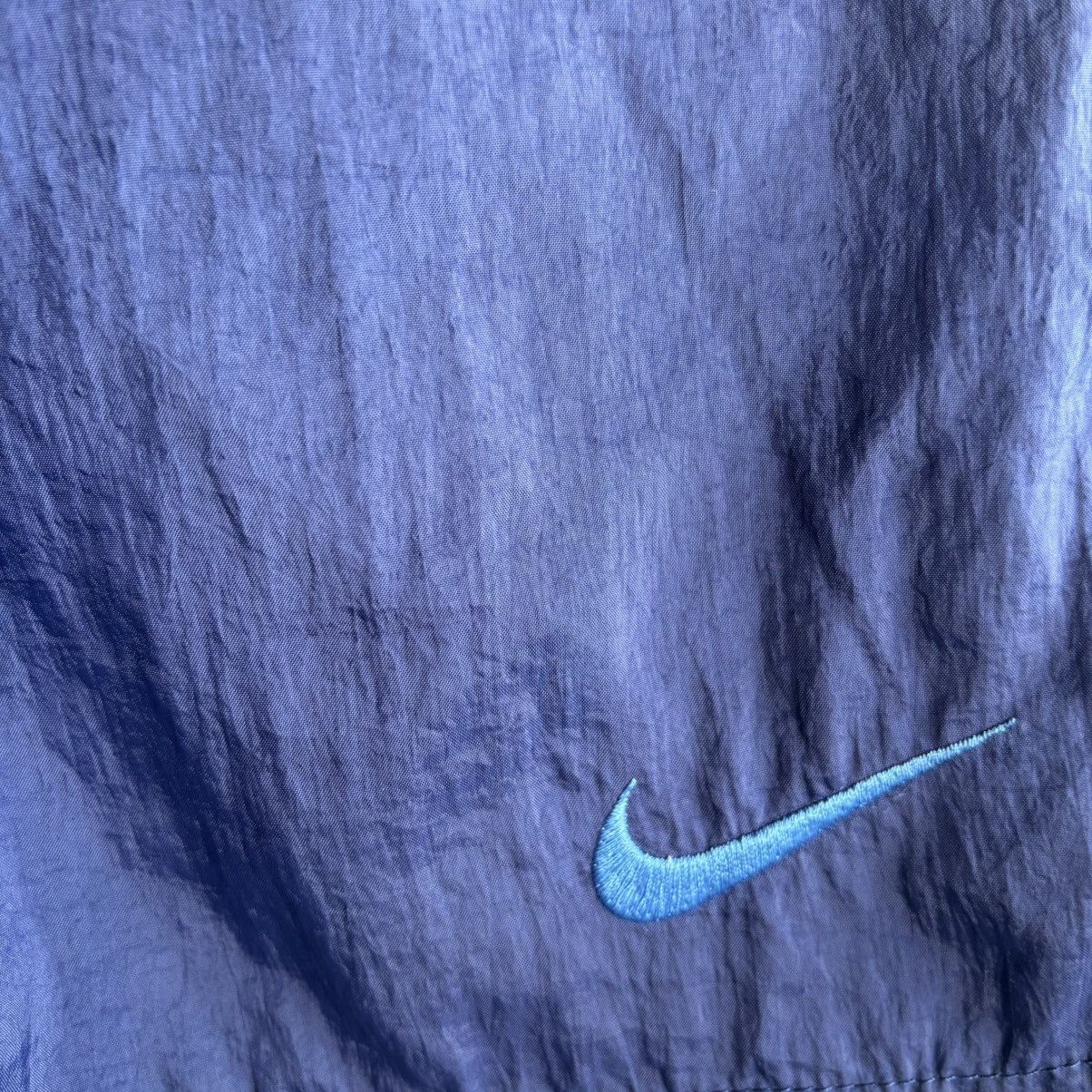 Nike Vintage 90s Nike Mens M Nylon Mesh Lined Navy Blue Shorts Size US 32 / EU 48 - 5 Thumbnail
