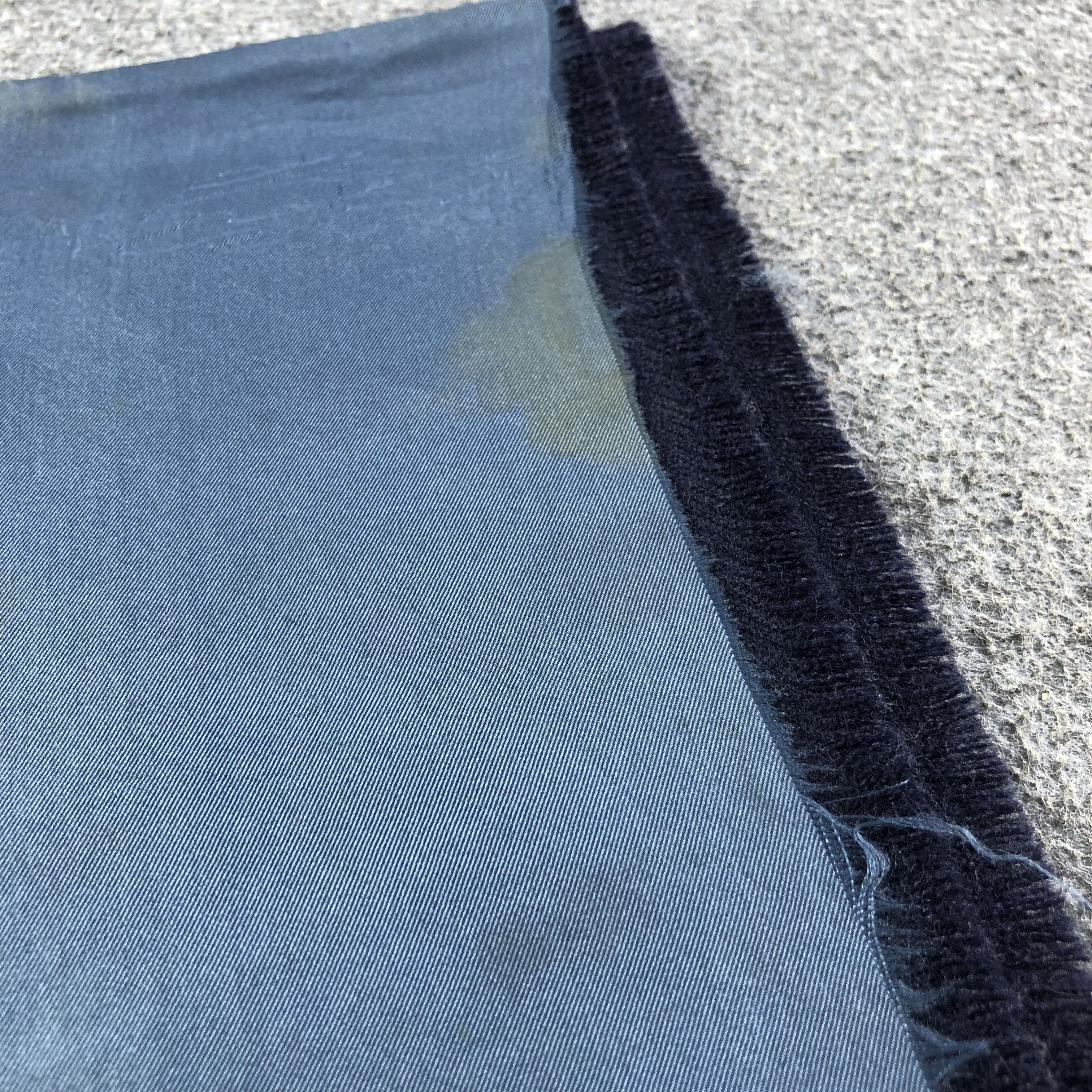 Christian Dior Monsieur Christian Dior Silk Wool Scarf Muffler V1736 Size ONE SIZE - 11 Thumbnail