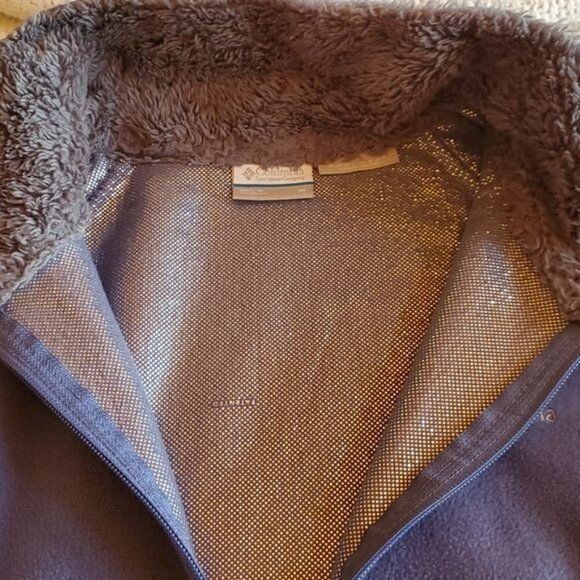 Columbia Columbia OmniHeat Thermal Comfort Blue Zippered Cinched Flee Size US M / EU 48-50 / 2 - 6 Thumbnail