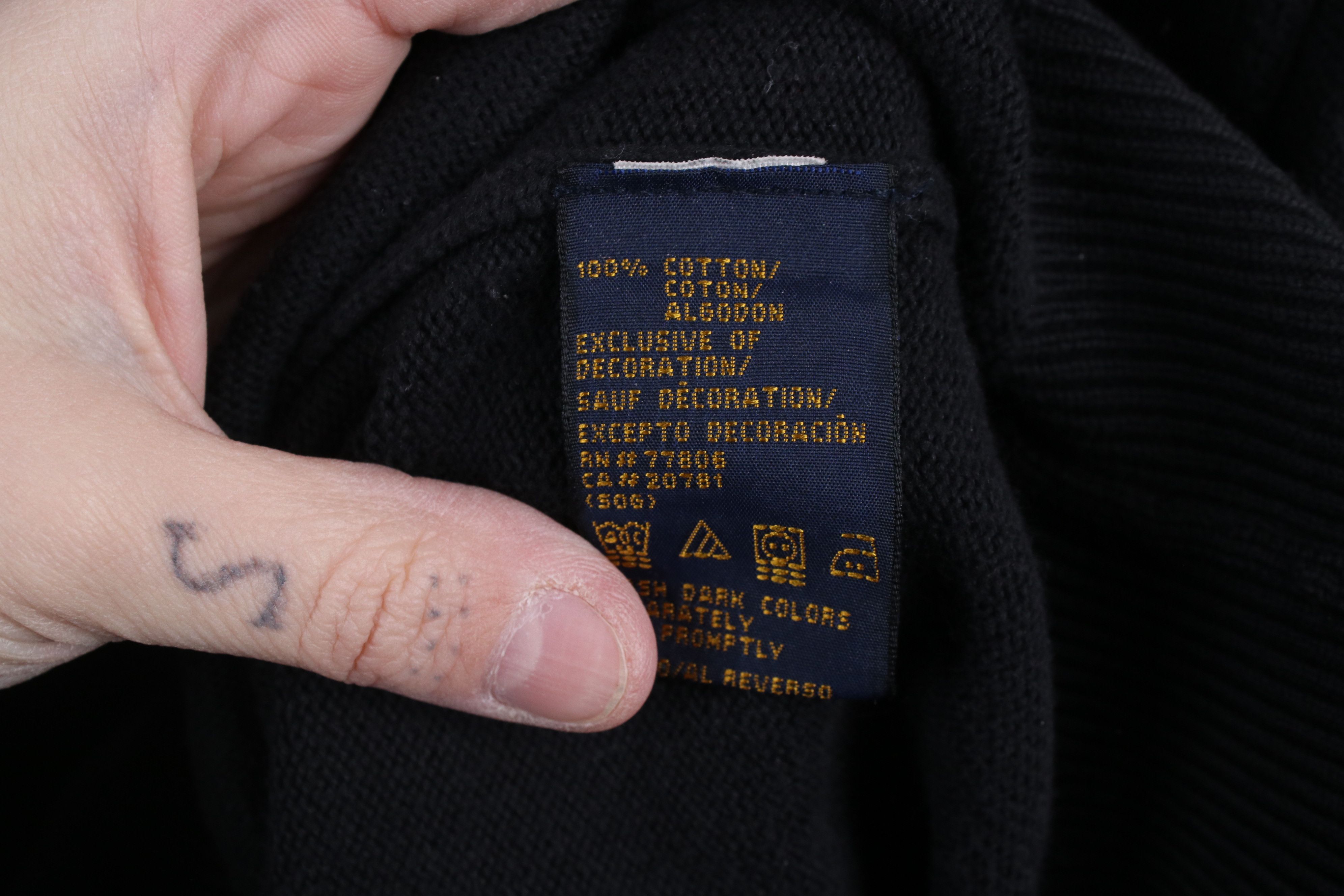Tommy Hilfiger × Vintage Vintage 90s Tommy Hilfiger Golf Knit Crewneck Sweater Size US XL / EU 56 / 4 - 11 Thumbnail