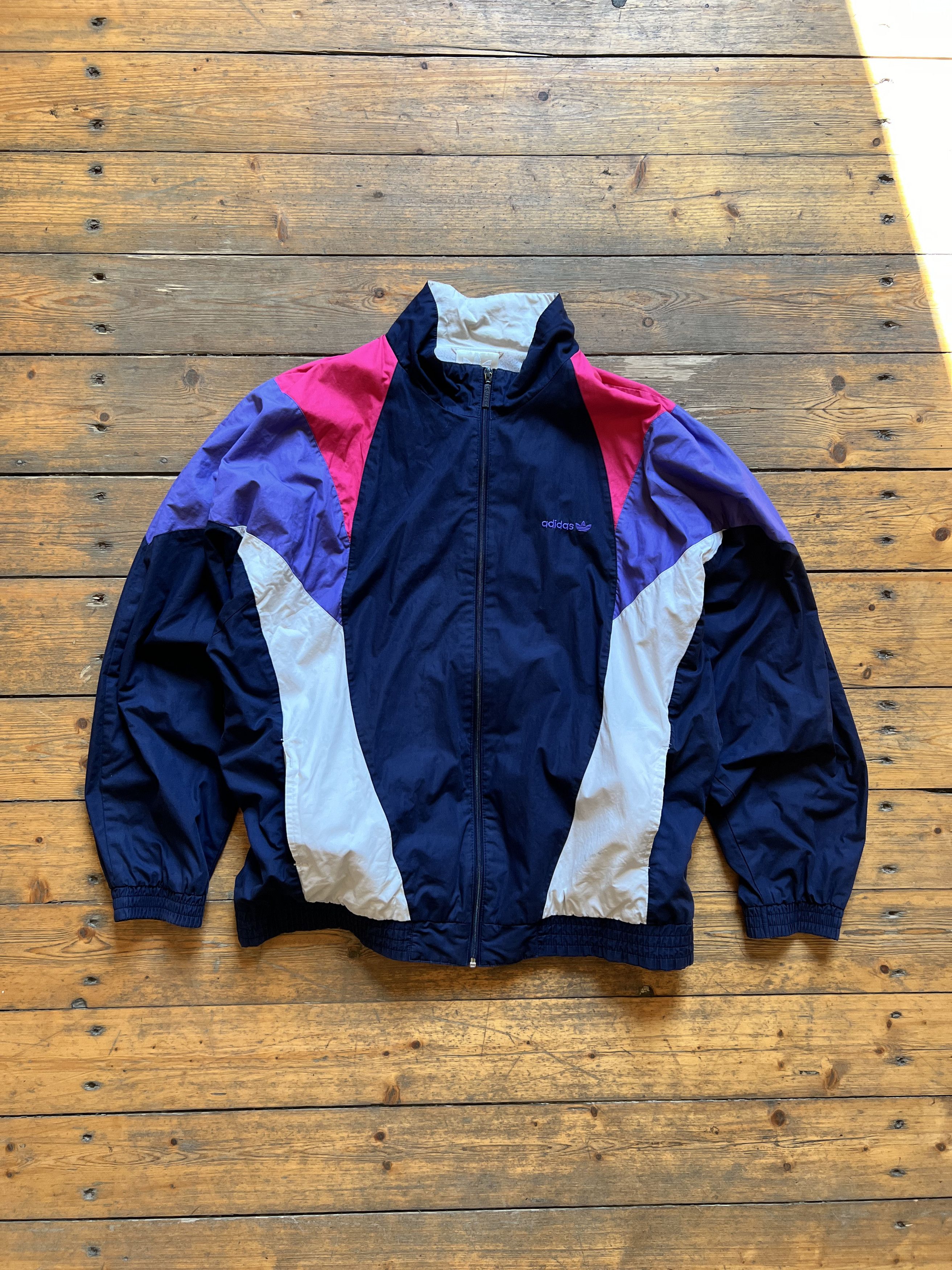 Other Adidas Vintage Nylon Retro Sport Olympic Jacket 1980s Size US XXL / EU 58 / 5 - 2 Thumbnail