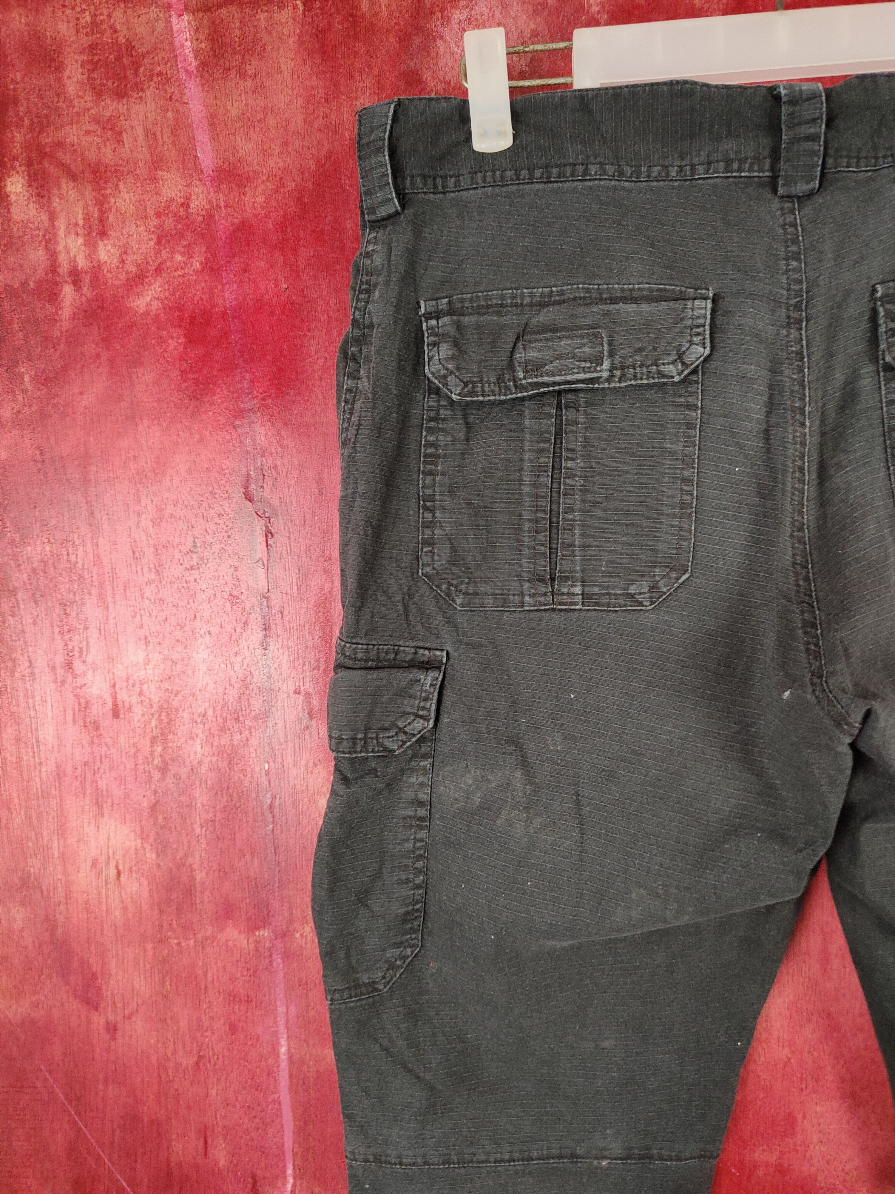 Japanese Brand Toraichi Black Multipocket Tactical Jogger Pants #S1294 Size US 32 / EU 48 - 11 Thumbnail