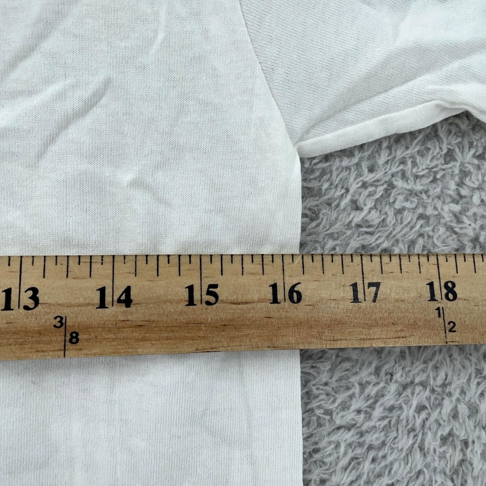 Hanes VINTAGE Hanes Blank White T-Shirt Mens S Crewneck Short Sleeve Cotton Basic Size US S / EU 44-46 / 1 - 5 Thumbnail