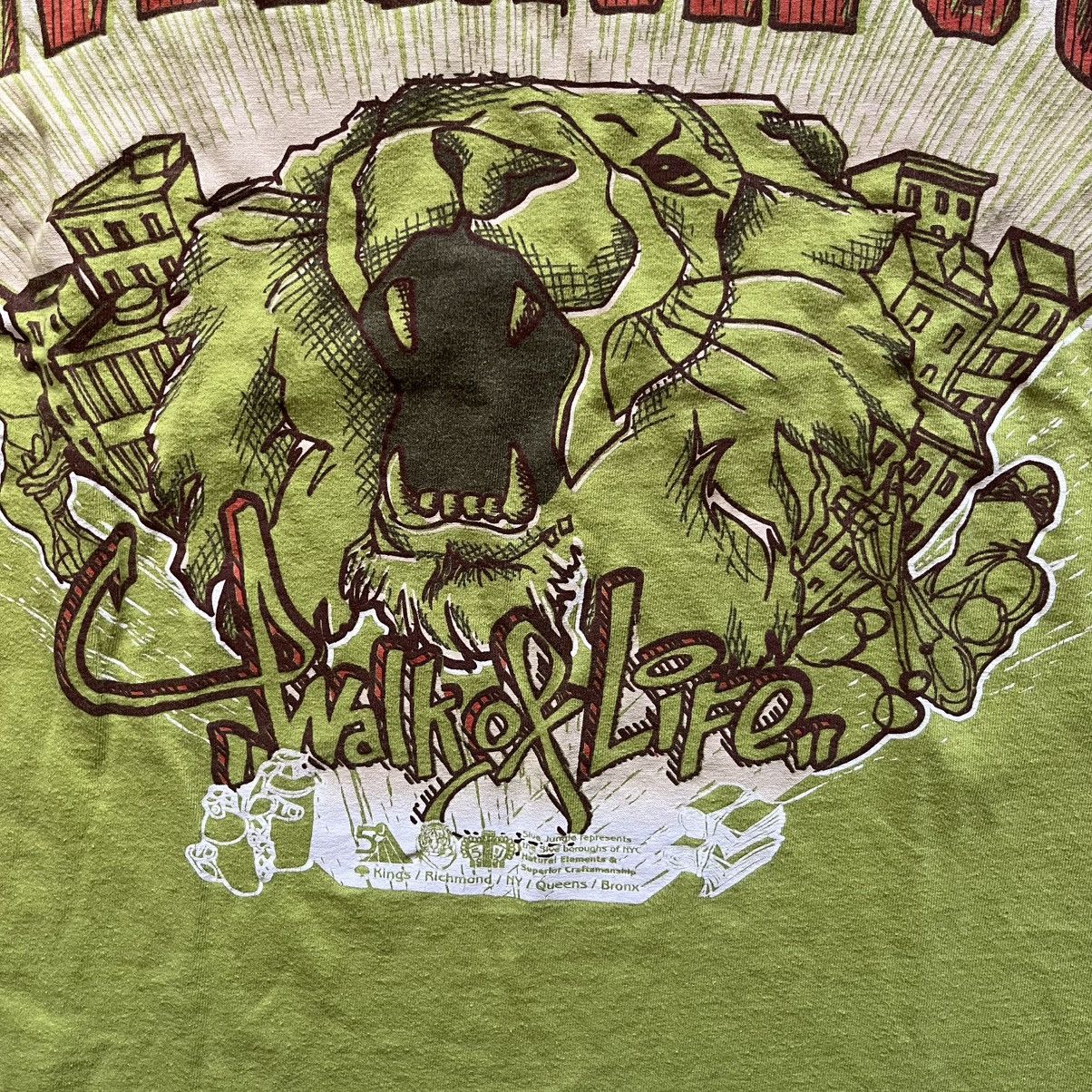 Southpole × Vintage Vintage Y2K 5ive Jungle & Co Green animal hip hop y shirt NY Size US L / EU 52-54 / 3 - 3 Thumbnail