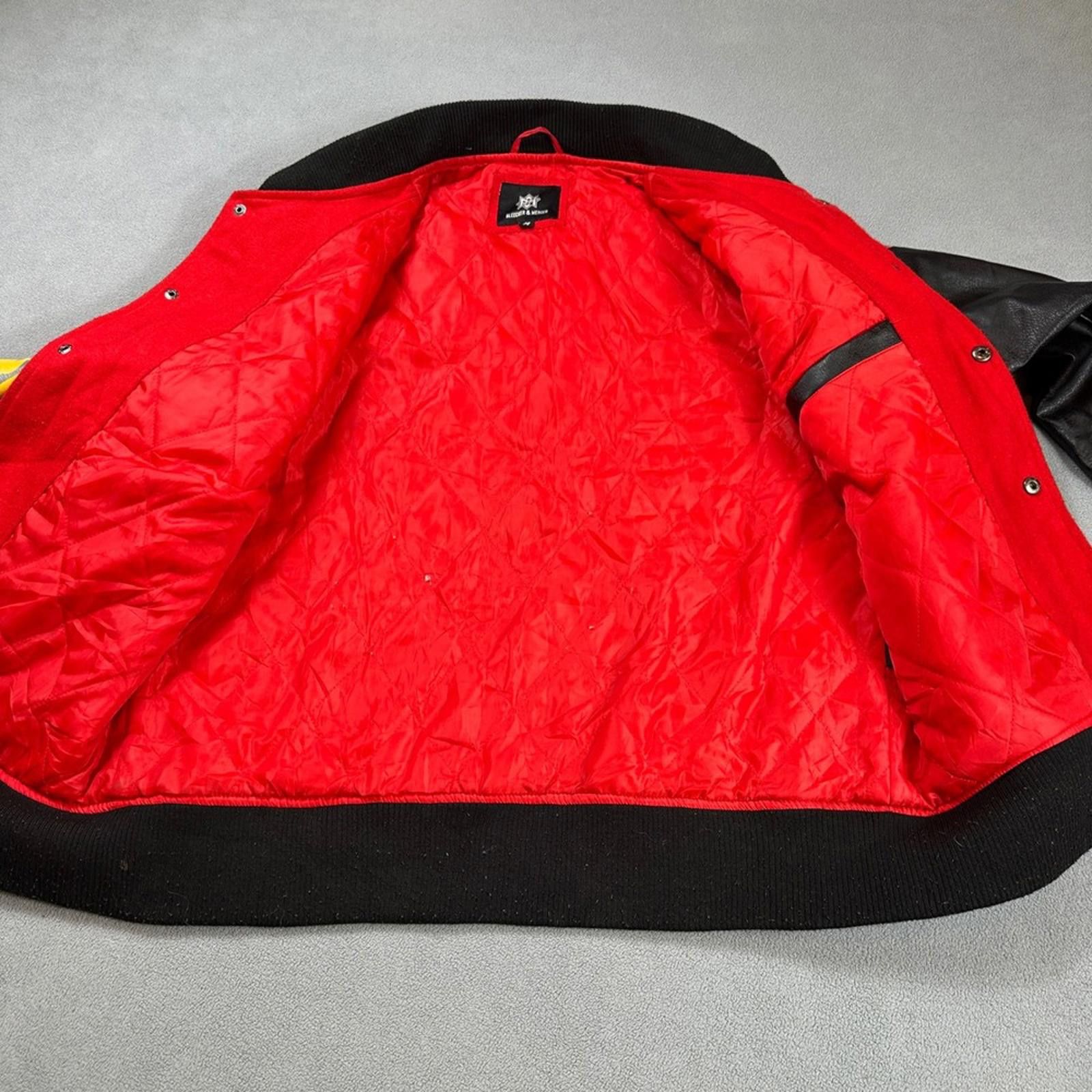 Other Bleecker & Mercer Varsity Jacket Men's M Red Black Letterman Size US M / EU 48-50 / 2 - 4 Thumbnail