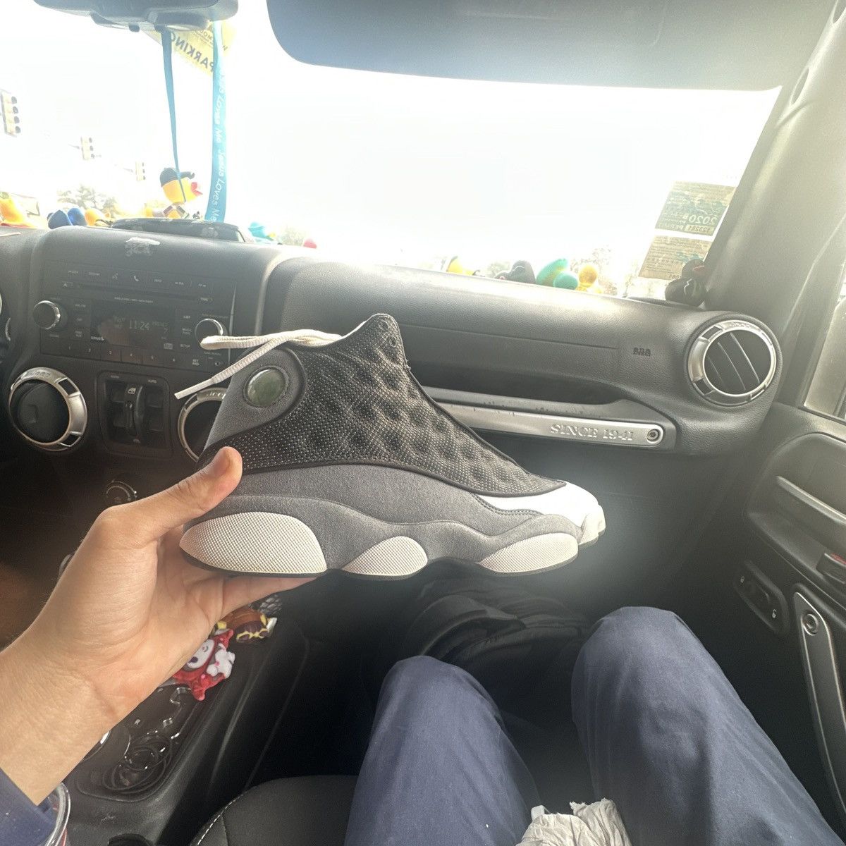Jordan Brand Jordan 13 black flint lightly used Size 11m Size US 11 / EU 44 - 8 Thumbnail