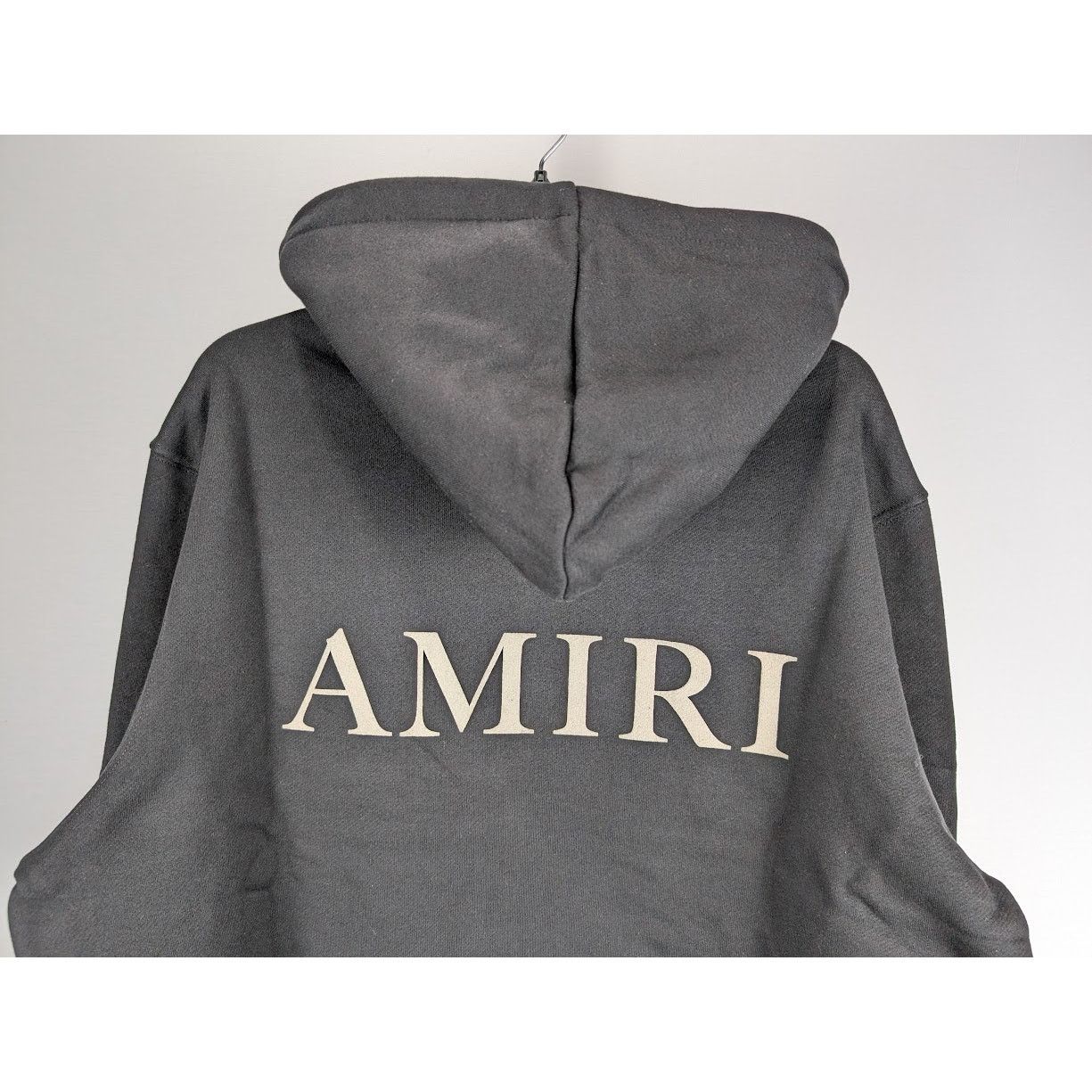 Amiri o1rshd1 Puff Logo Hoodie in Black Size US XL / EU 56 / 4 - 13 Thumbnail