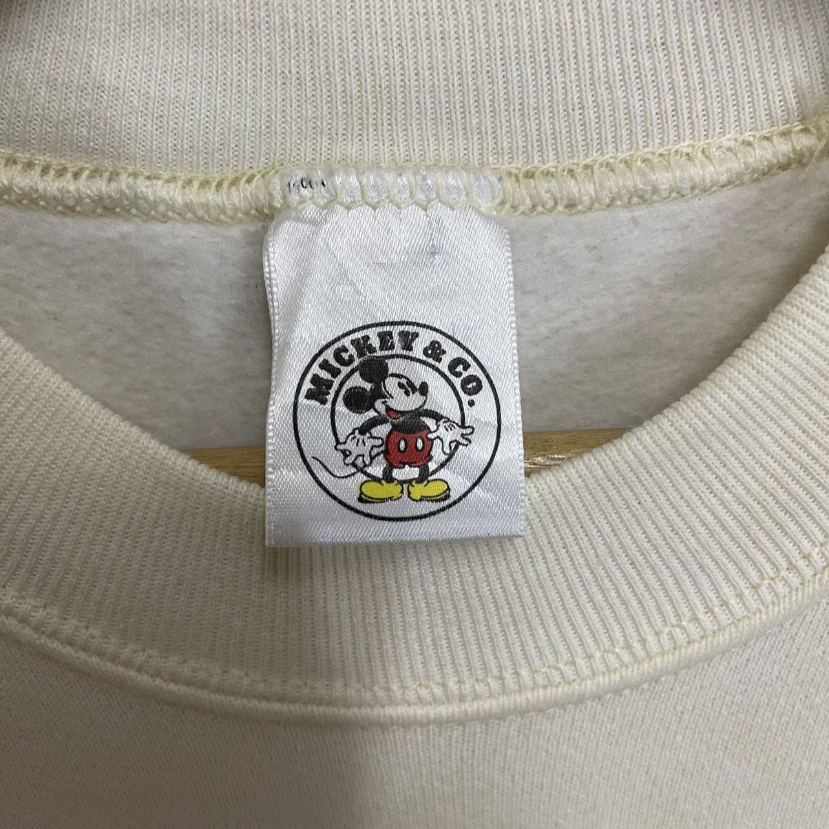 Cartoon Network × Mickey Mouse × Vintage Aero Mickey Mouse Big Logo Printed Crewneck Sweatshirt Size US M / EU 48-50 / 2 - 9 Thumbnail