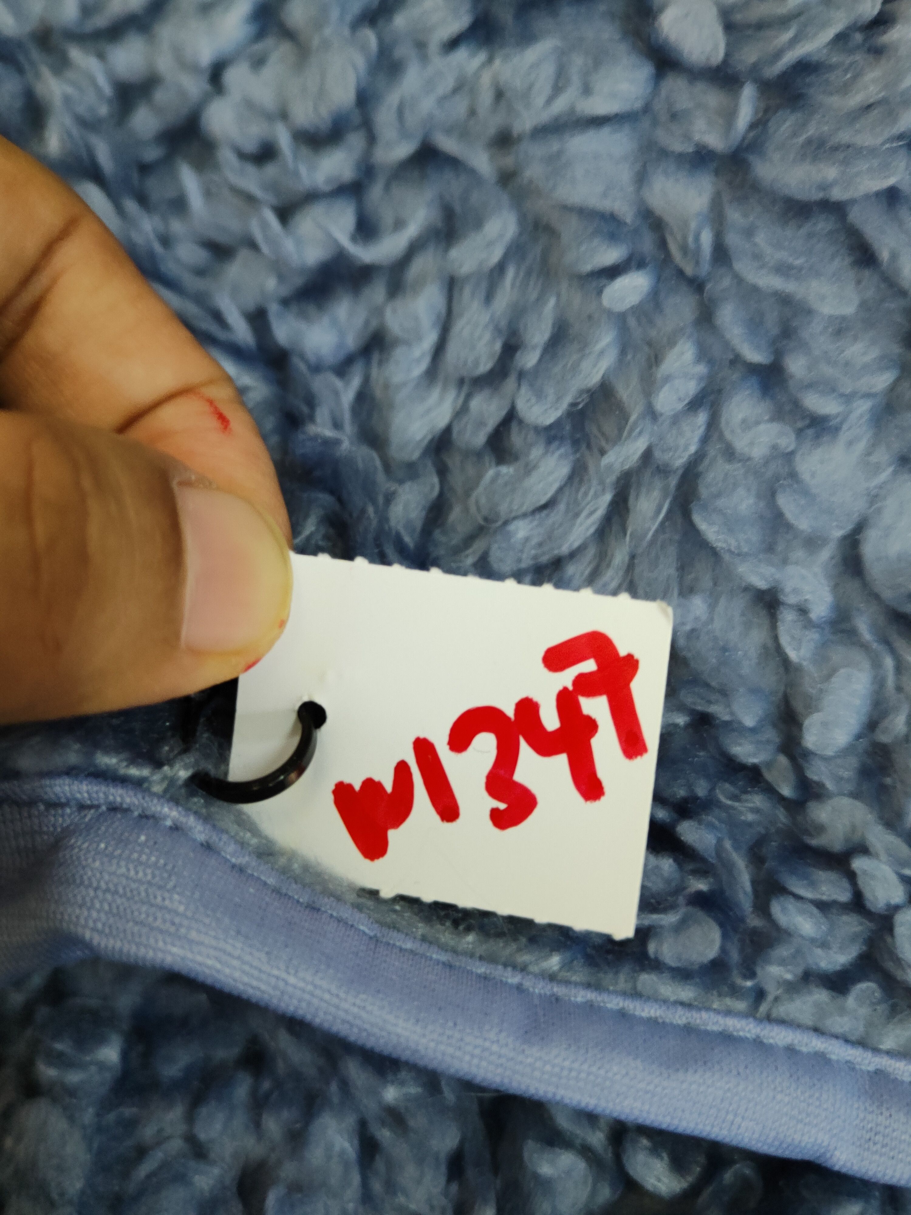 Japanese Brand × Vintage Japanese Brand Blue Fur shaggy Mohair Knitwear #W1347 Size M / US 6-8 / IT 42-44 - 13 Thumbnail