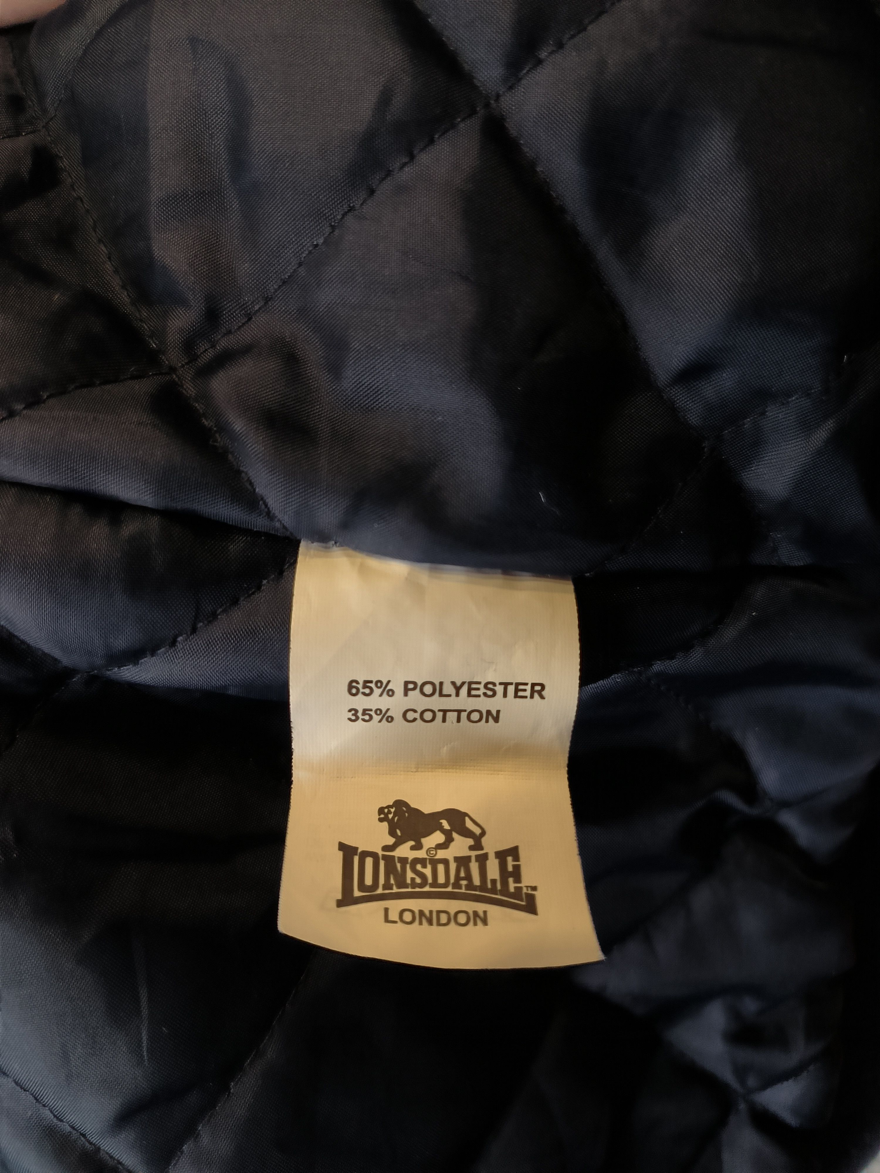 Lonsdale Vintage Lonsdale Varsity Bomber Jacket Logo Size US XL / EU 56 / 4 - 7 Thumbnail