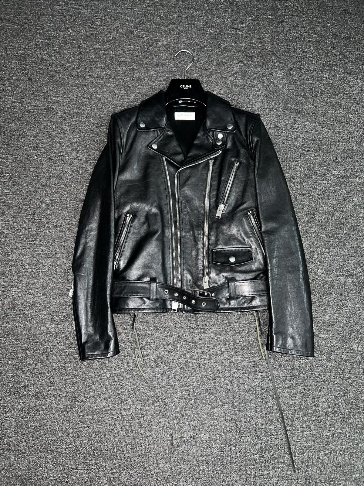 Hedi Slimane Saint Laurent L17 oil calfskin Size US S / EU 44-46 / 1 - 2 Thumbnail