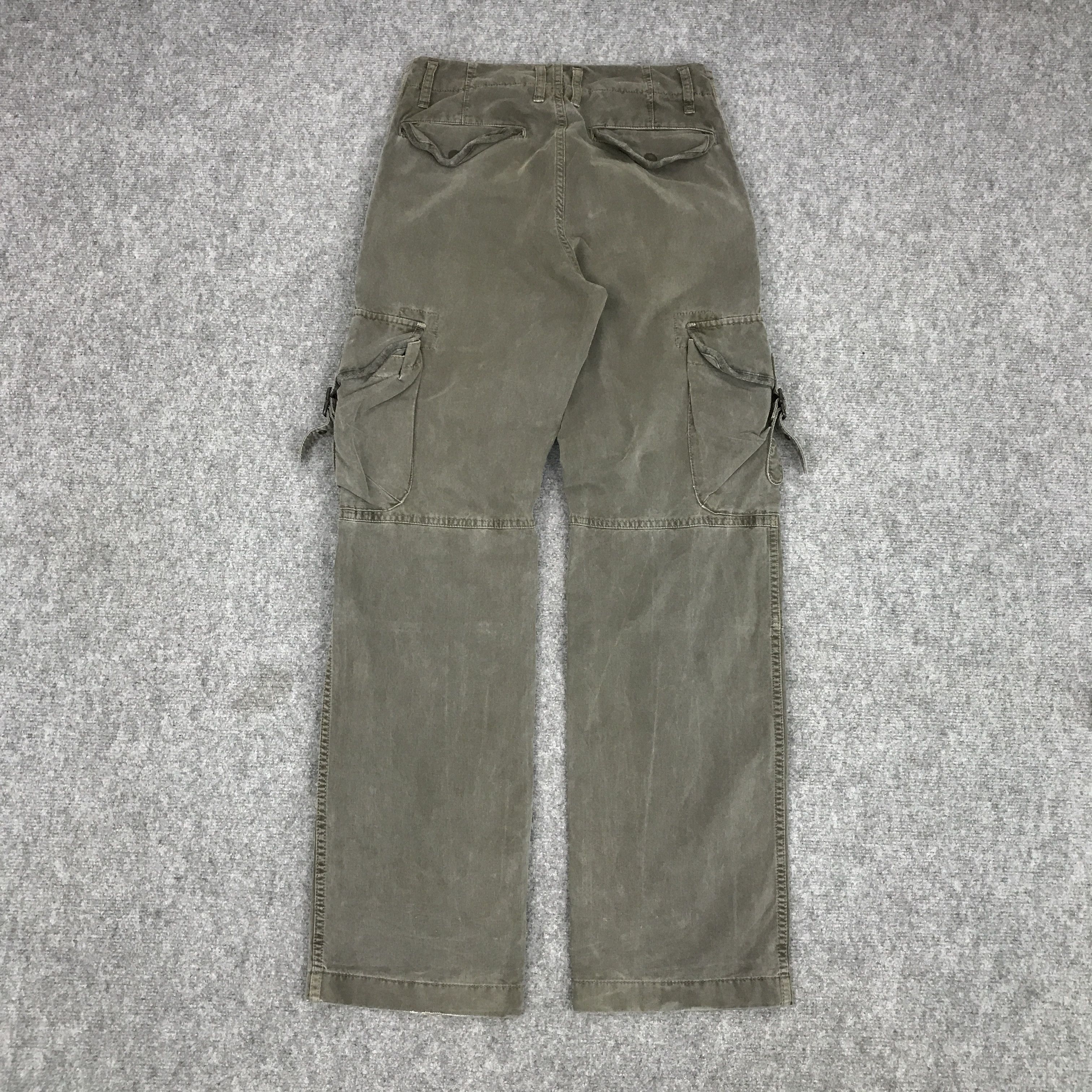 Japanese Brand × Uniqlo CARGO BAGGY UNIQLO RARE DESIGN PANTS Size US 29 - 4 Thumbnail