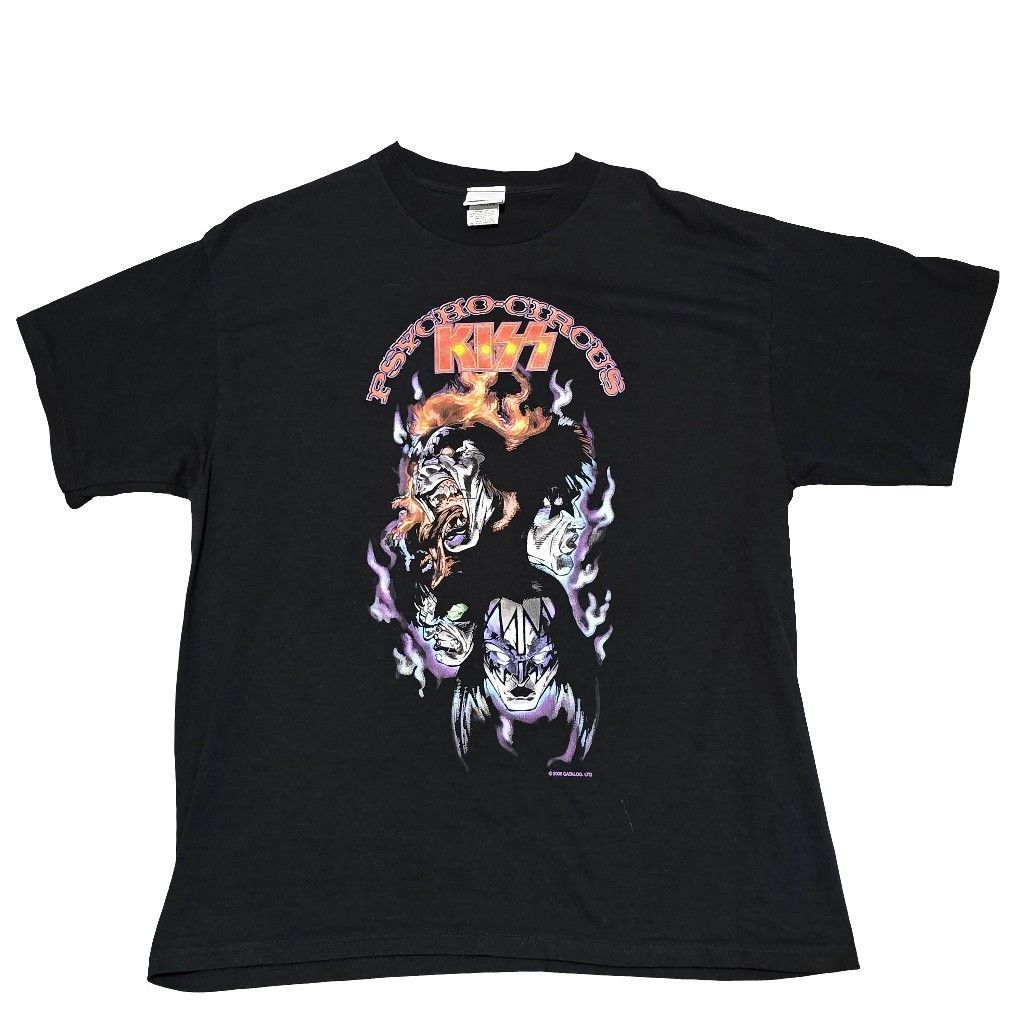 Other KISS Psycho Circus Vintage Vinyl T-Shirt 2006 Large Black Size US L / EU 52-54 / 3 - 1 Thumbnail