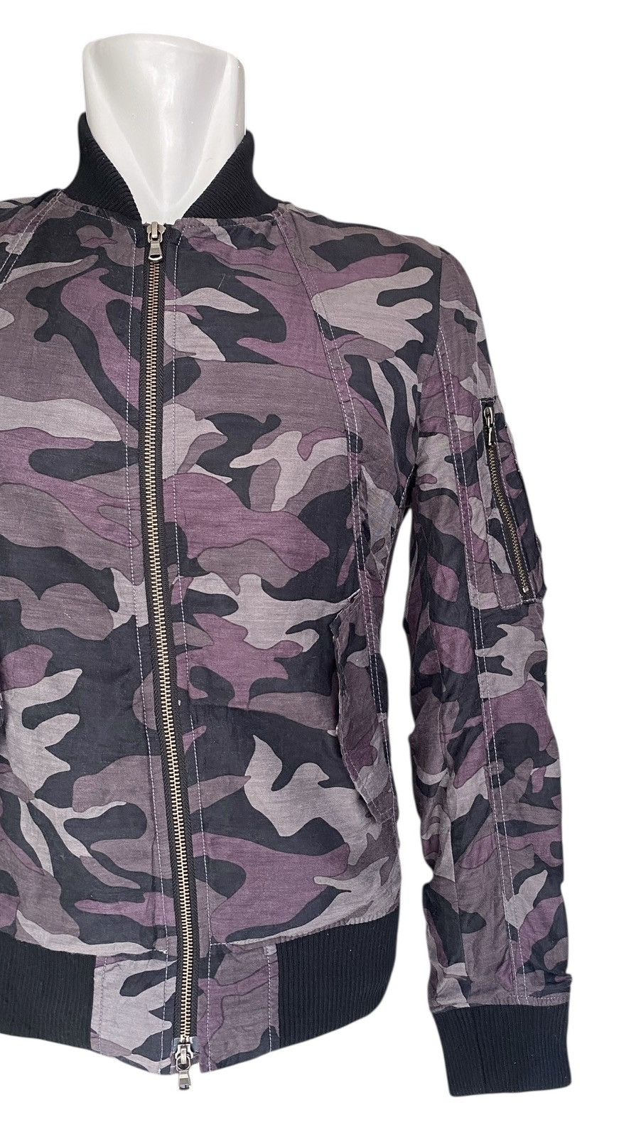 Tornado Mart Rare TORNADO MART Bomber Camo Jacket Size US M / EU 48-50 / 2 - 2 Thumbnail