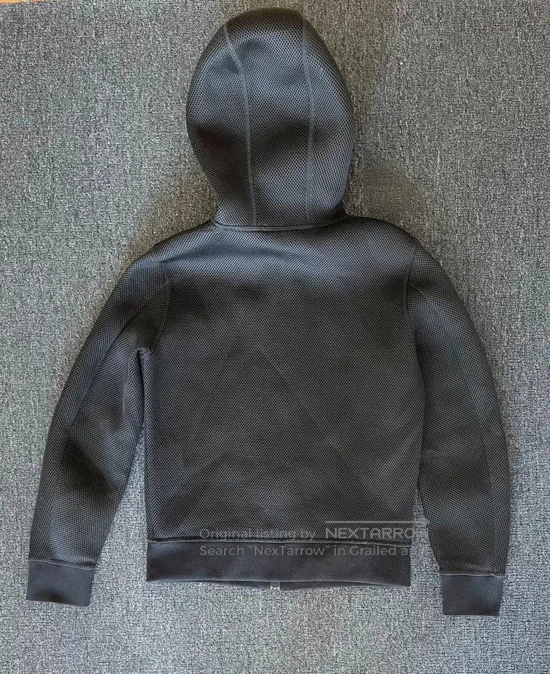 Dsquared2 Dsquared2 Black Mesh Hooded Sweatshirt. Size US M / EU 48-50 / 2 - 2 Thumbnail