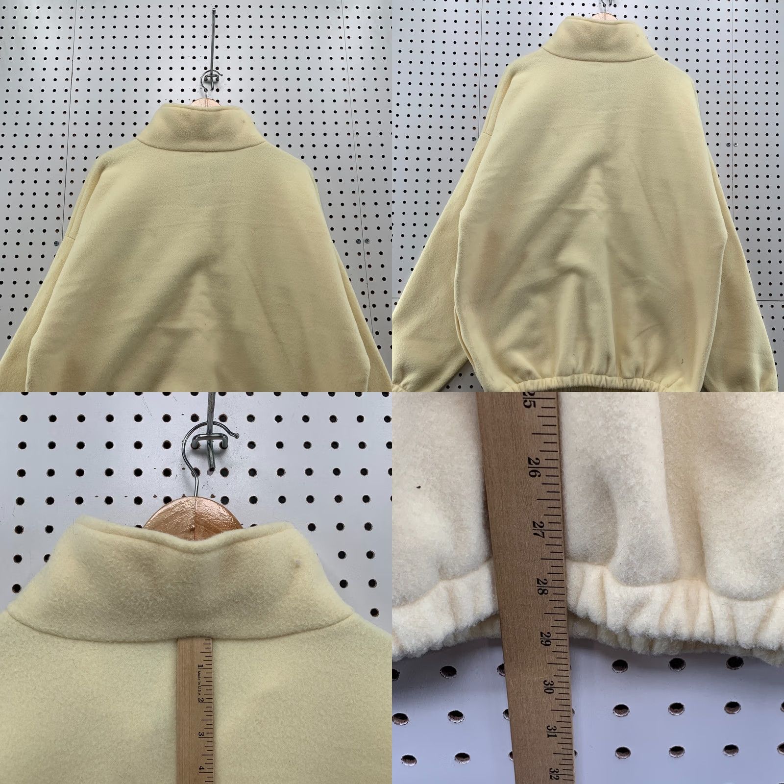 Vintage VINTAGE USA Alaska 1/4 Zip Fleece Pullover Beige Mens XL Embroidered Sweater Size US XL / EU 56 / 4 - 9 Thumbnail
