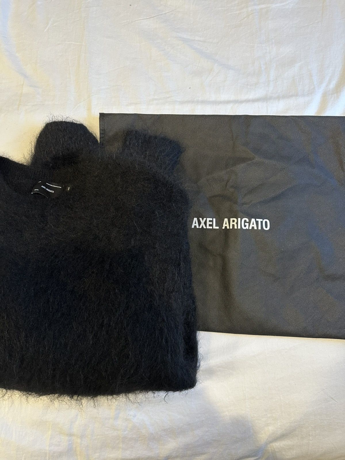 Axel Arigato Axel Arigato Mohair Jumper - Black Size US M / EU 48-50 / 2 - 6 Thumbnail